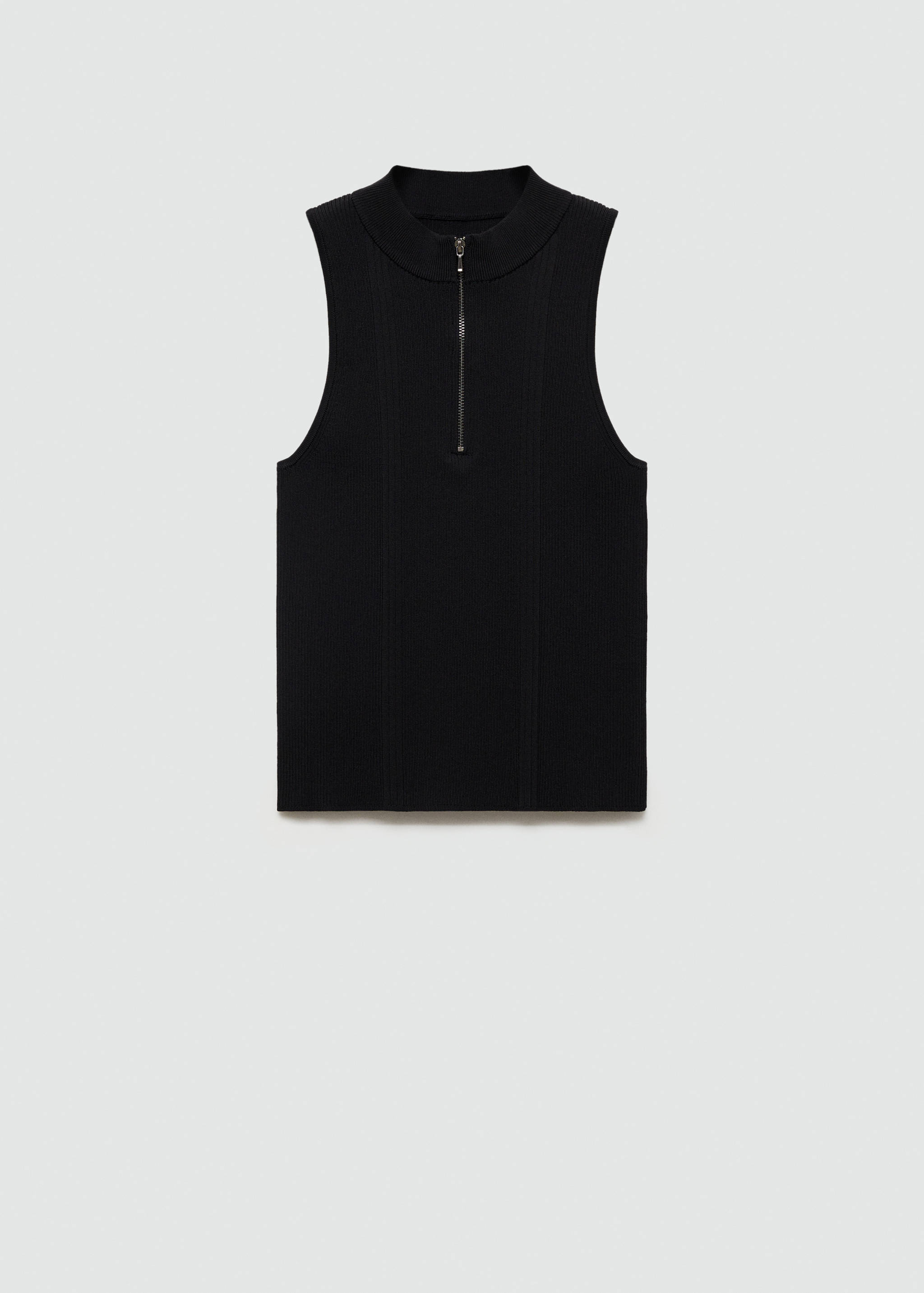 Buttoned round-neck cardigan - Article without model