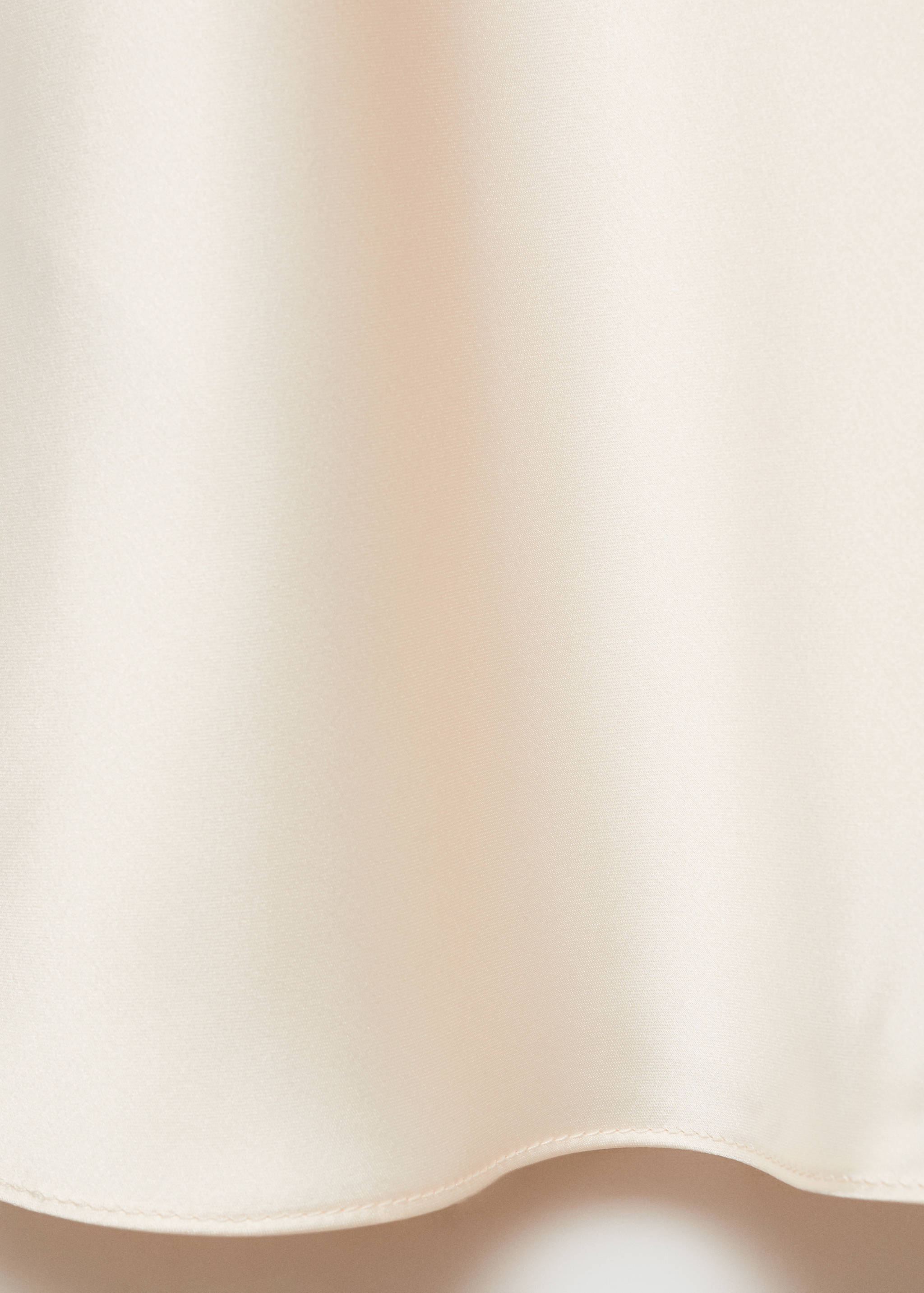 Falda midi satinada - Detalle del artículo 0