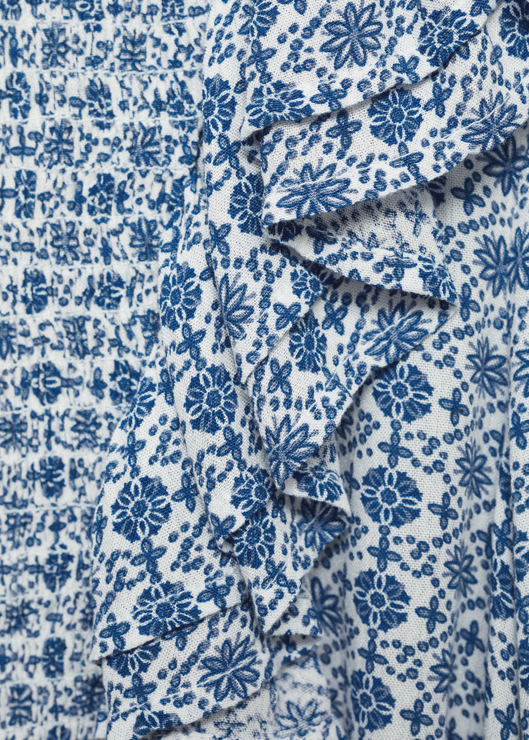 Blouse imprimée à volants - Détail de l'article 8