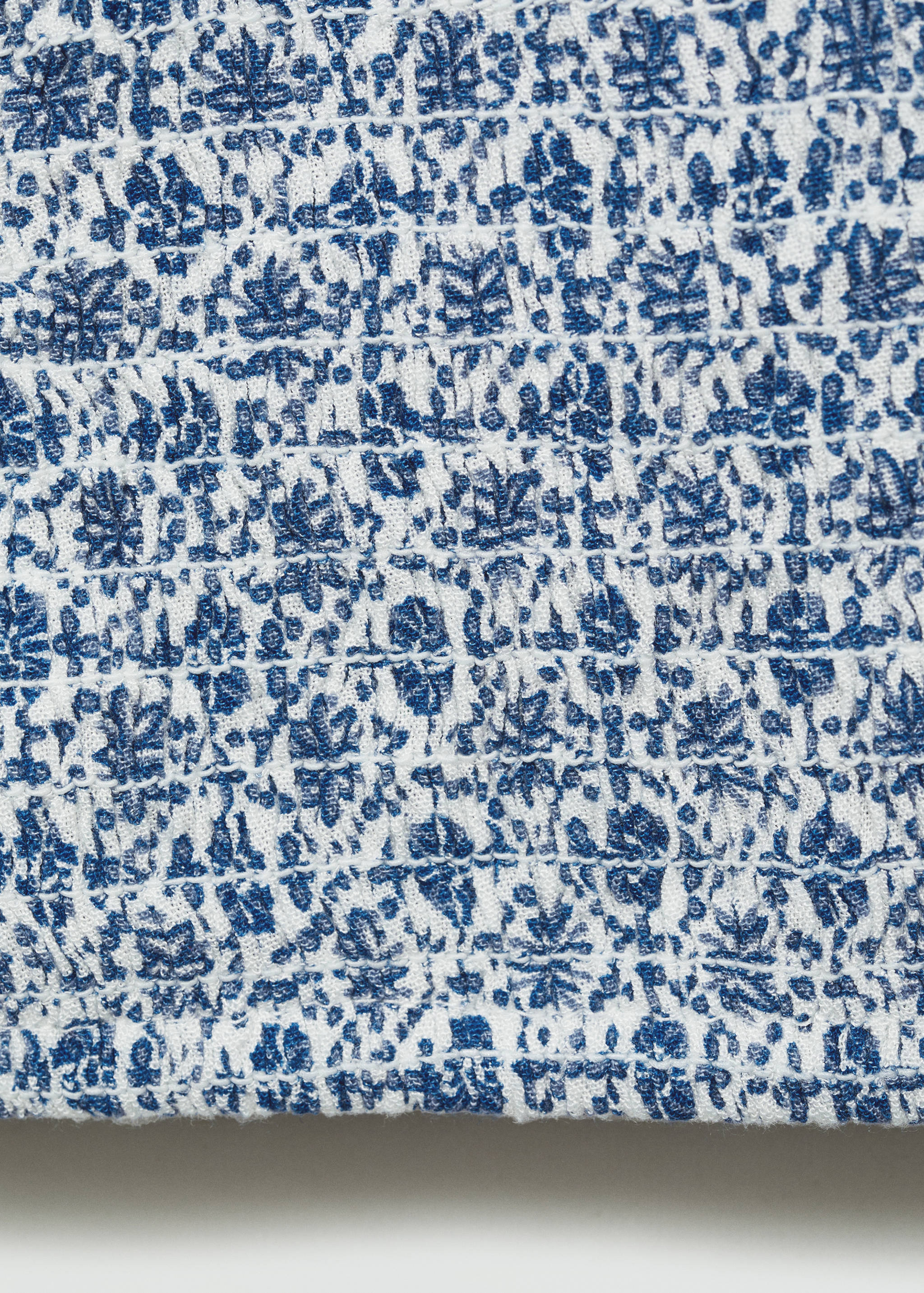 Blouse imprimée à volants - Détail de l'article 0