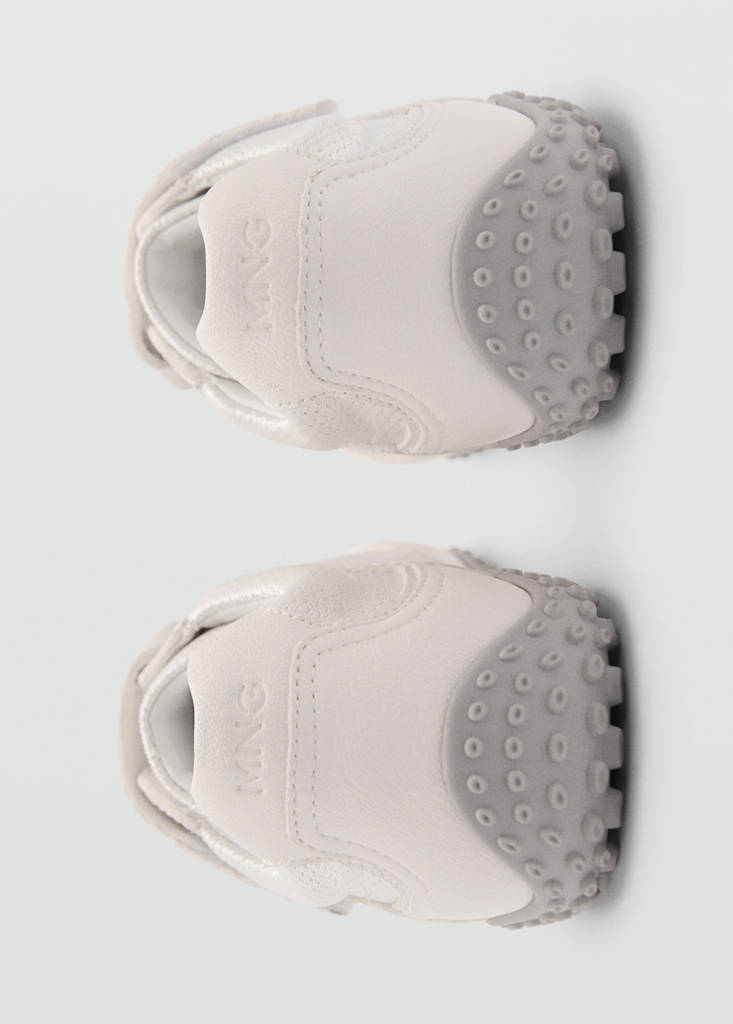Canvas leather trainers - thumbnail 3