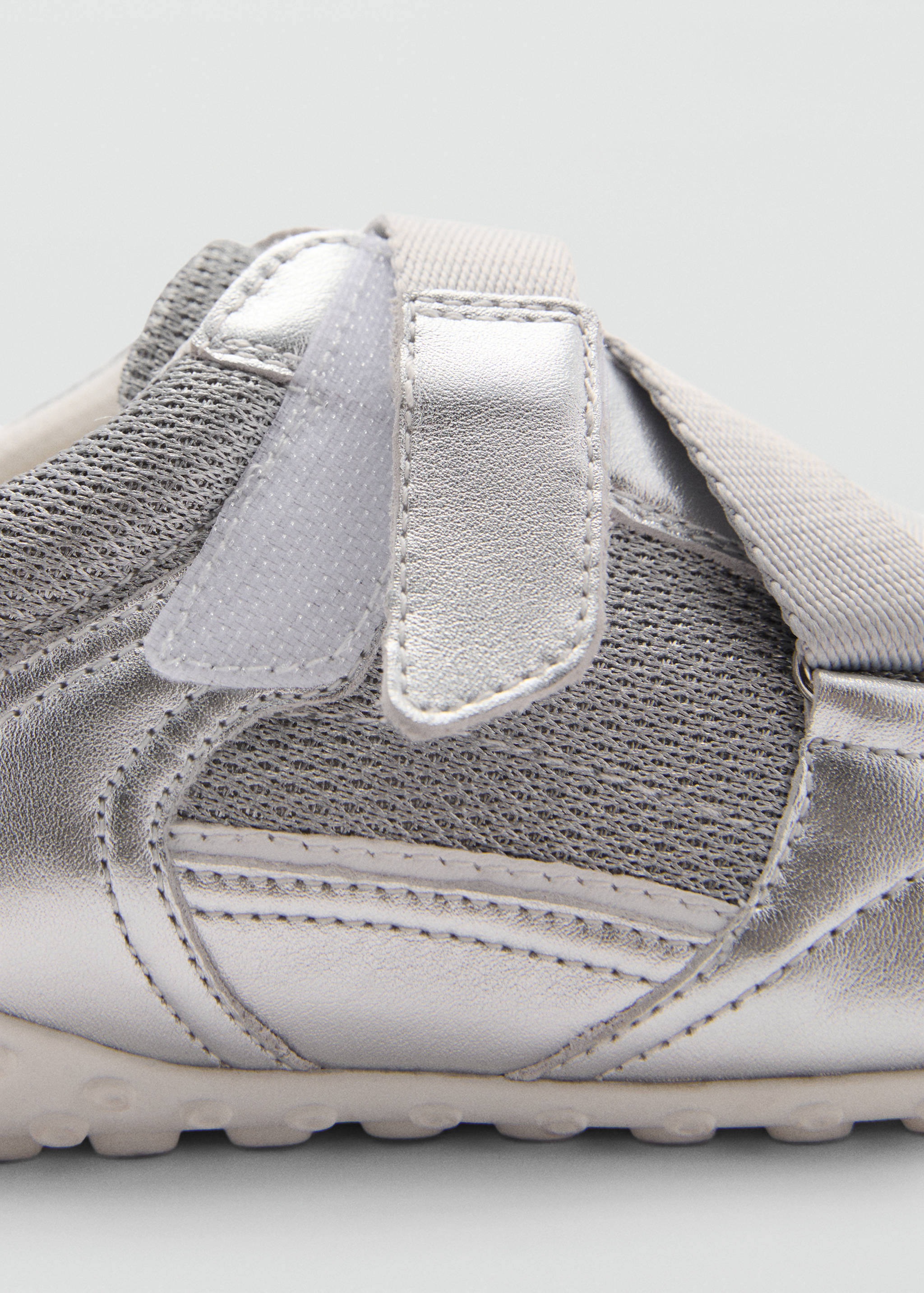 Canvas leather trainers - Details of the article 2
