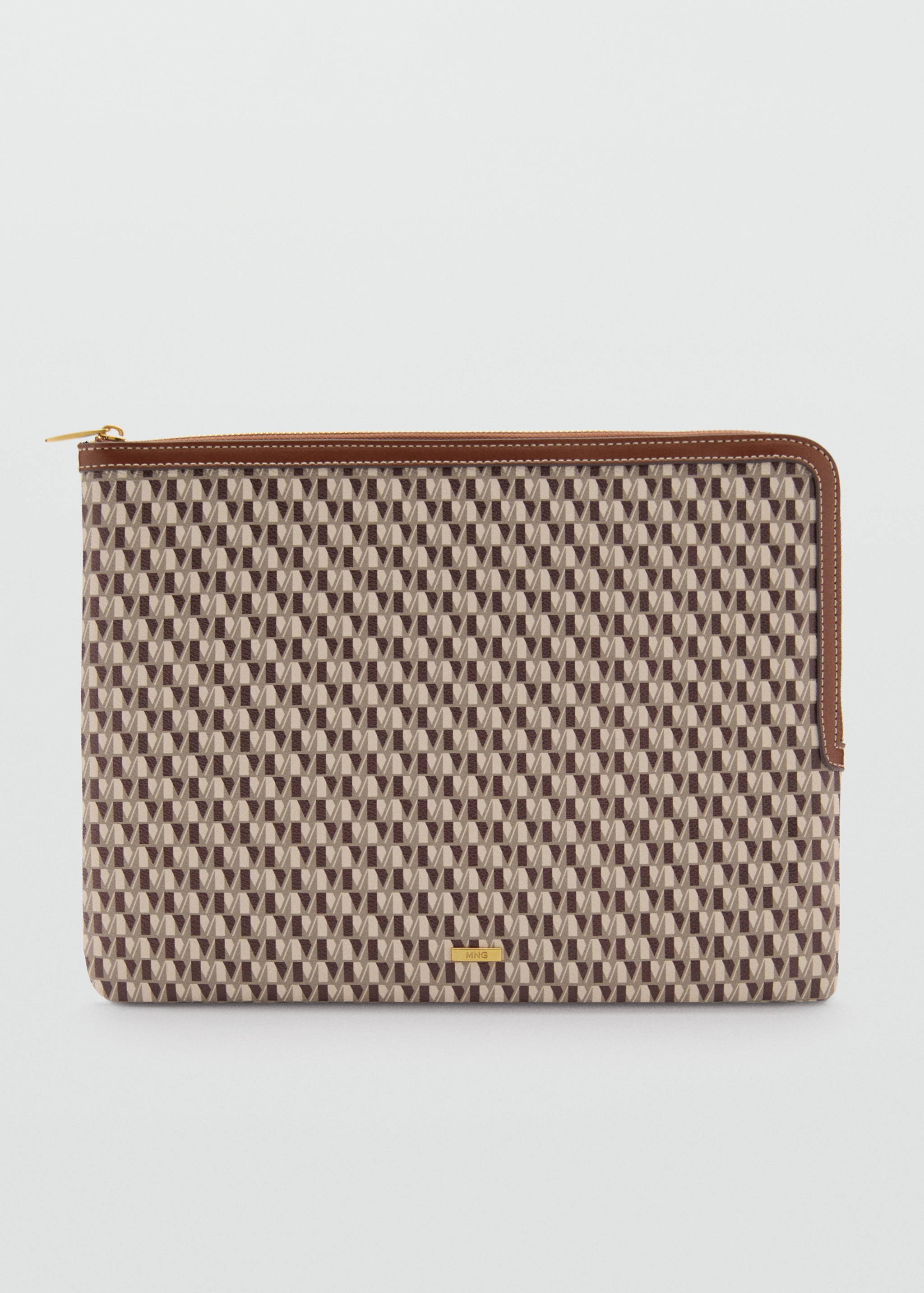 Laptophoes met logoprint - Artikel zonder model