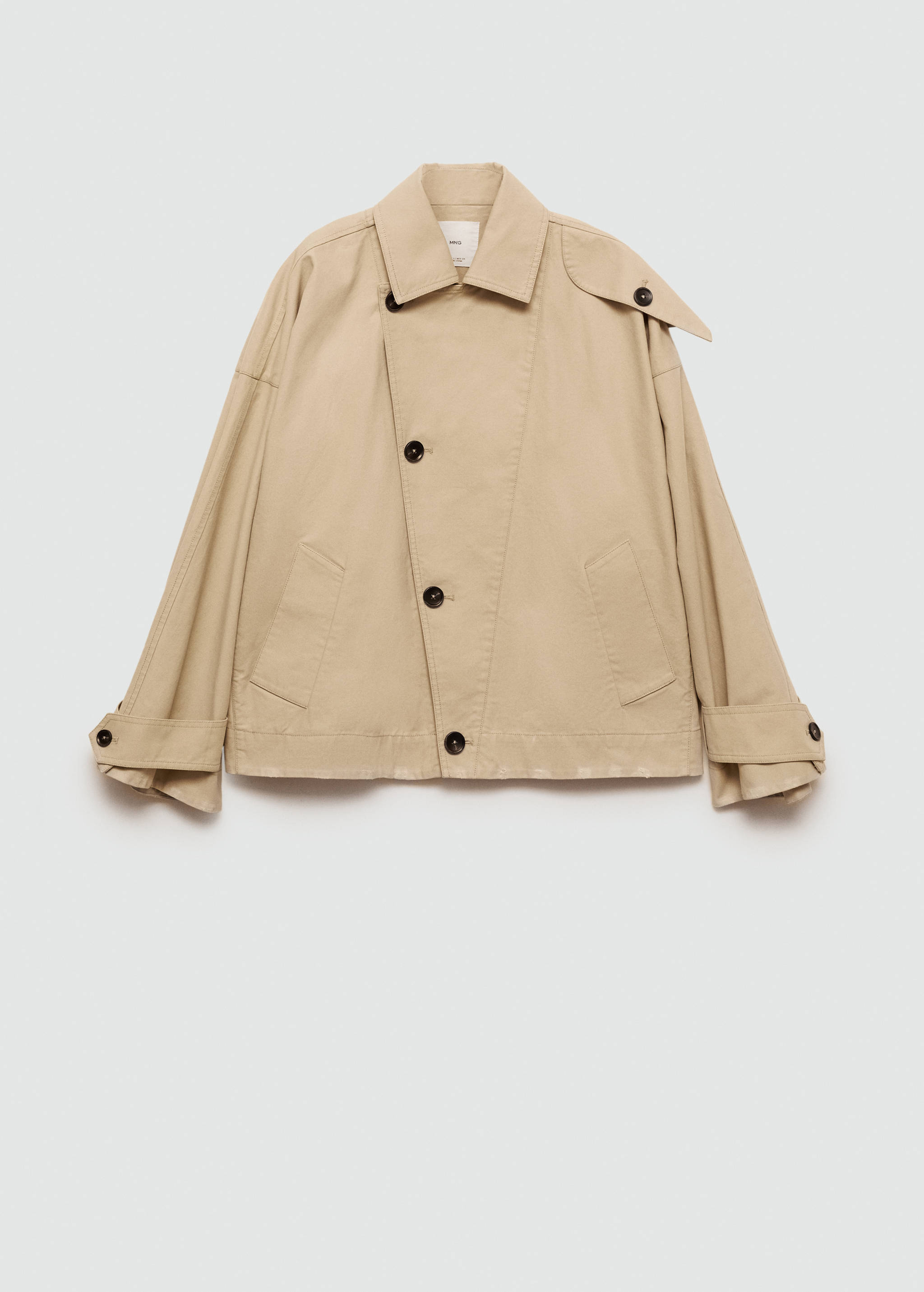 Short trench coat - Article without model