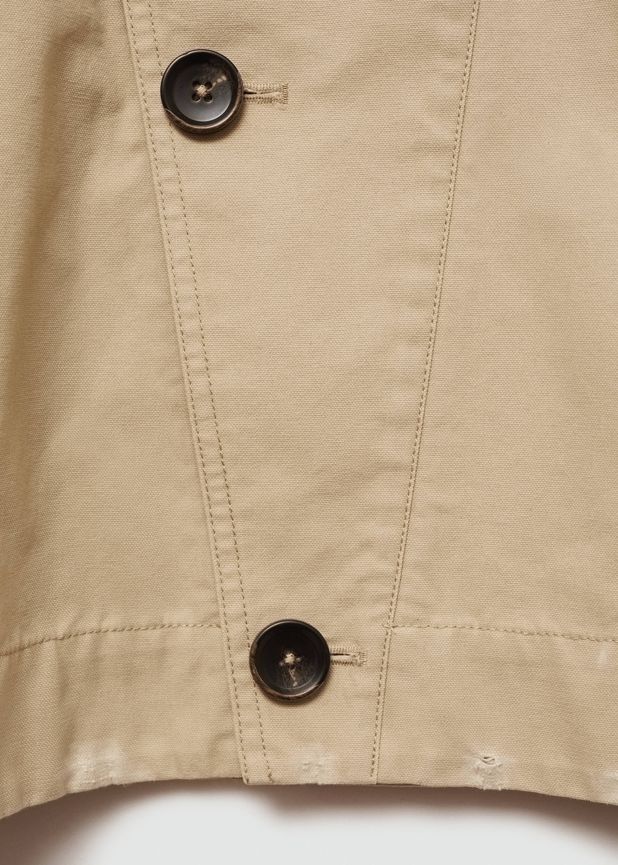 Short trench coat - Details of the article 0
