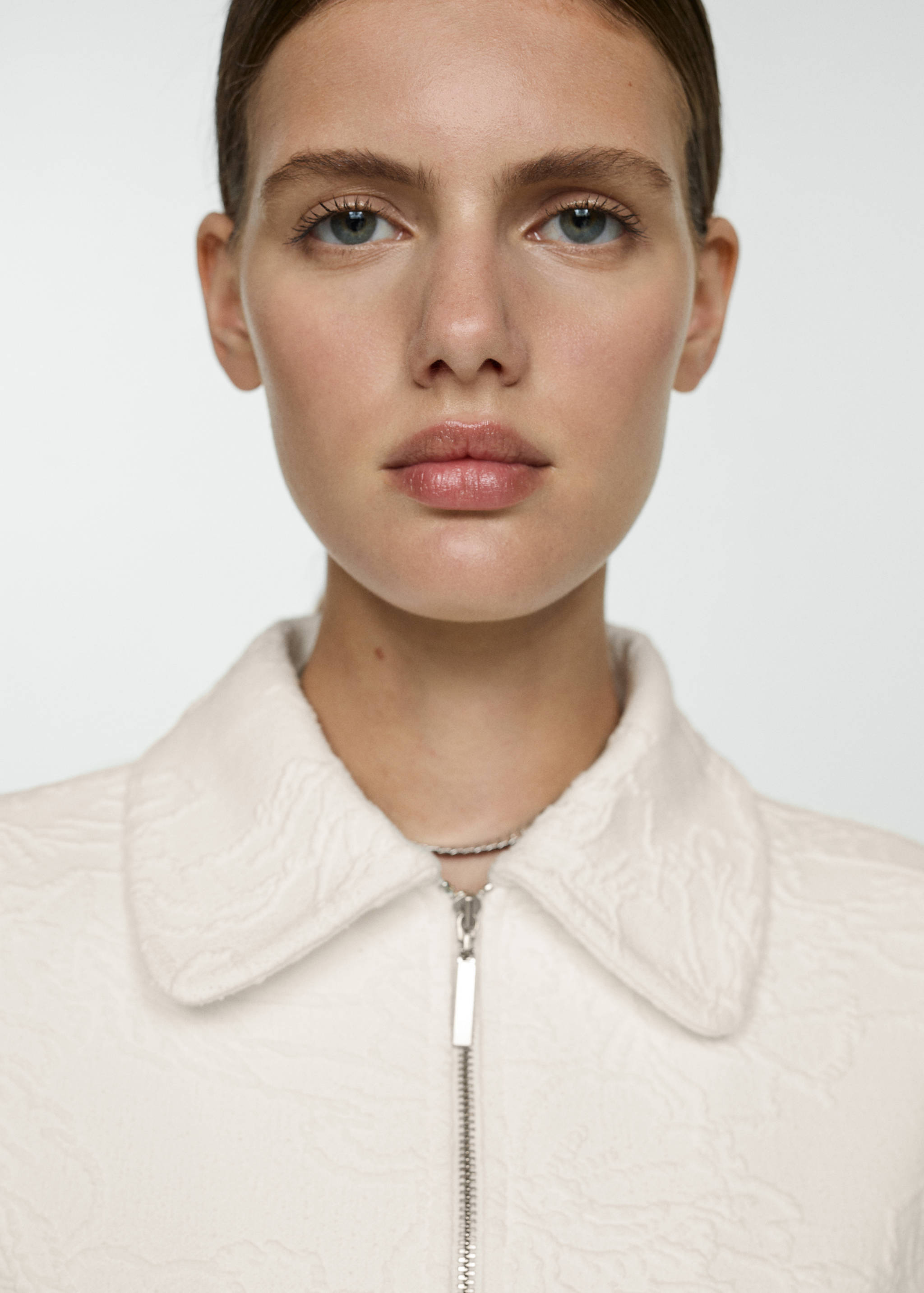 Chaqueta textura algodón - Detalle del artículo 1