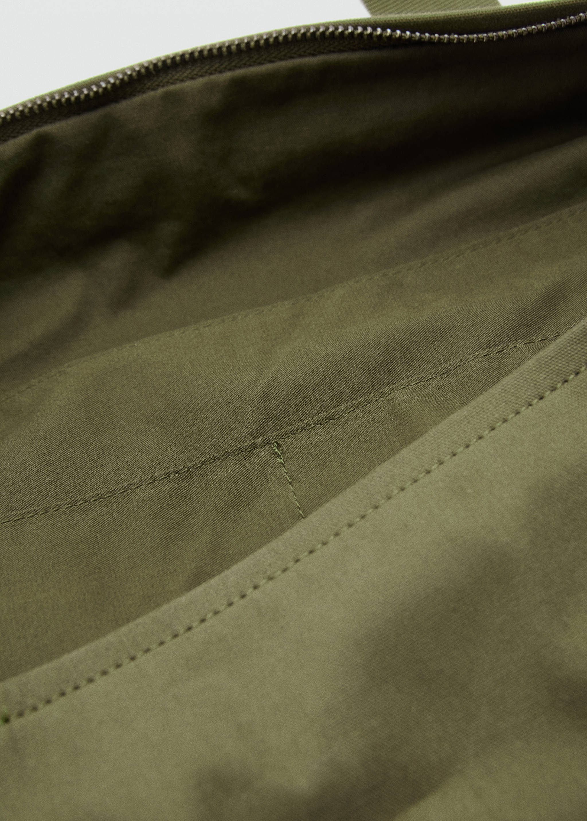 100% recycled cotton travel bag - Details of the article 3