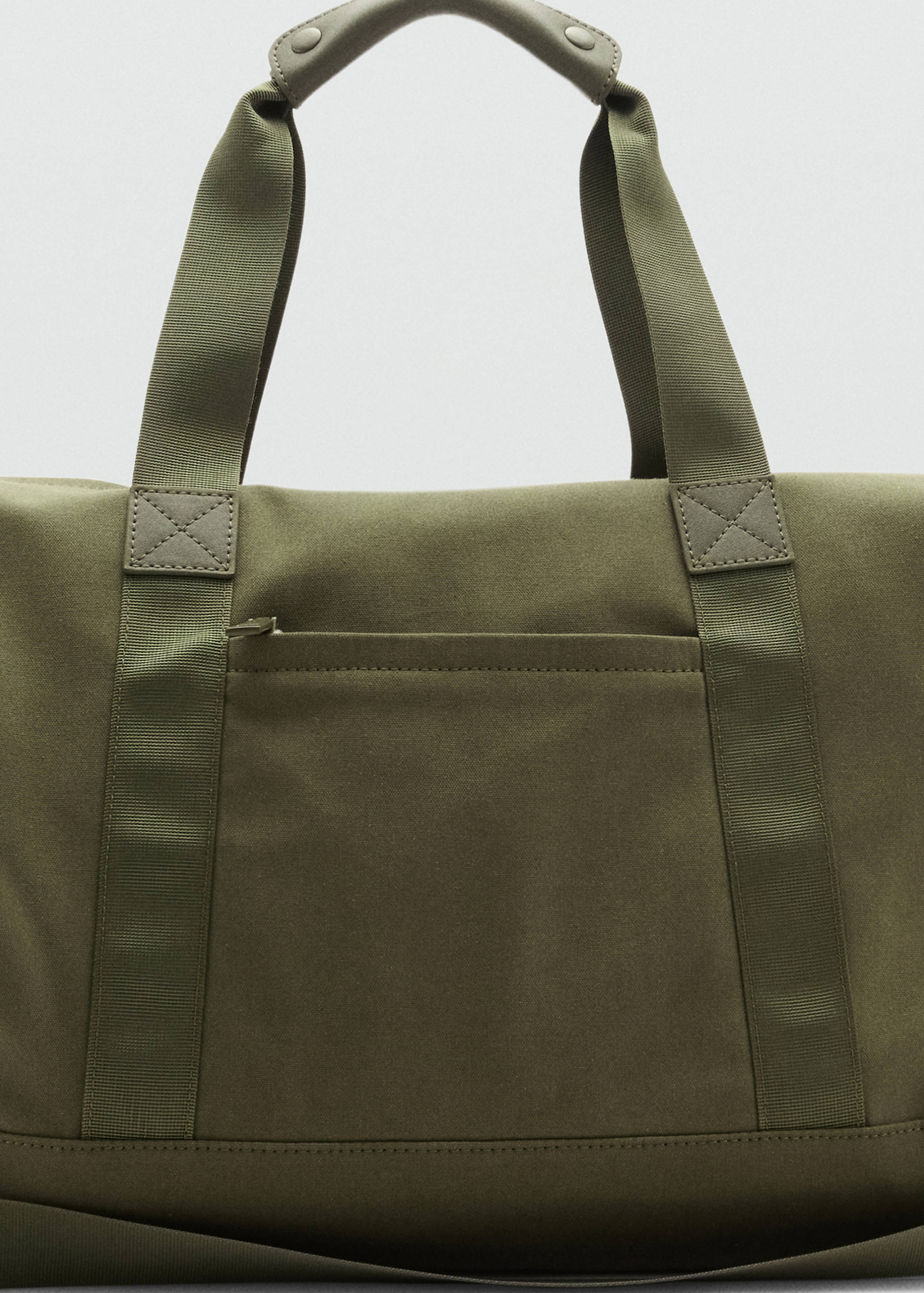 100% recycled cotton travel bag - null