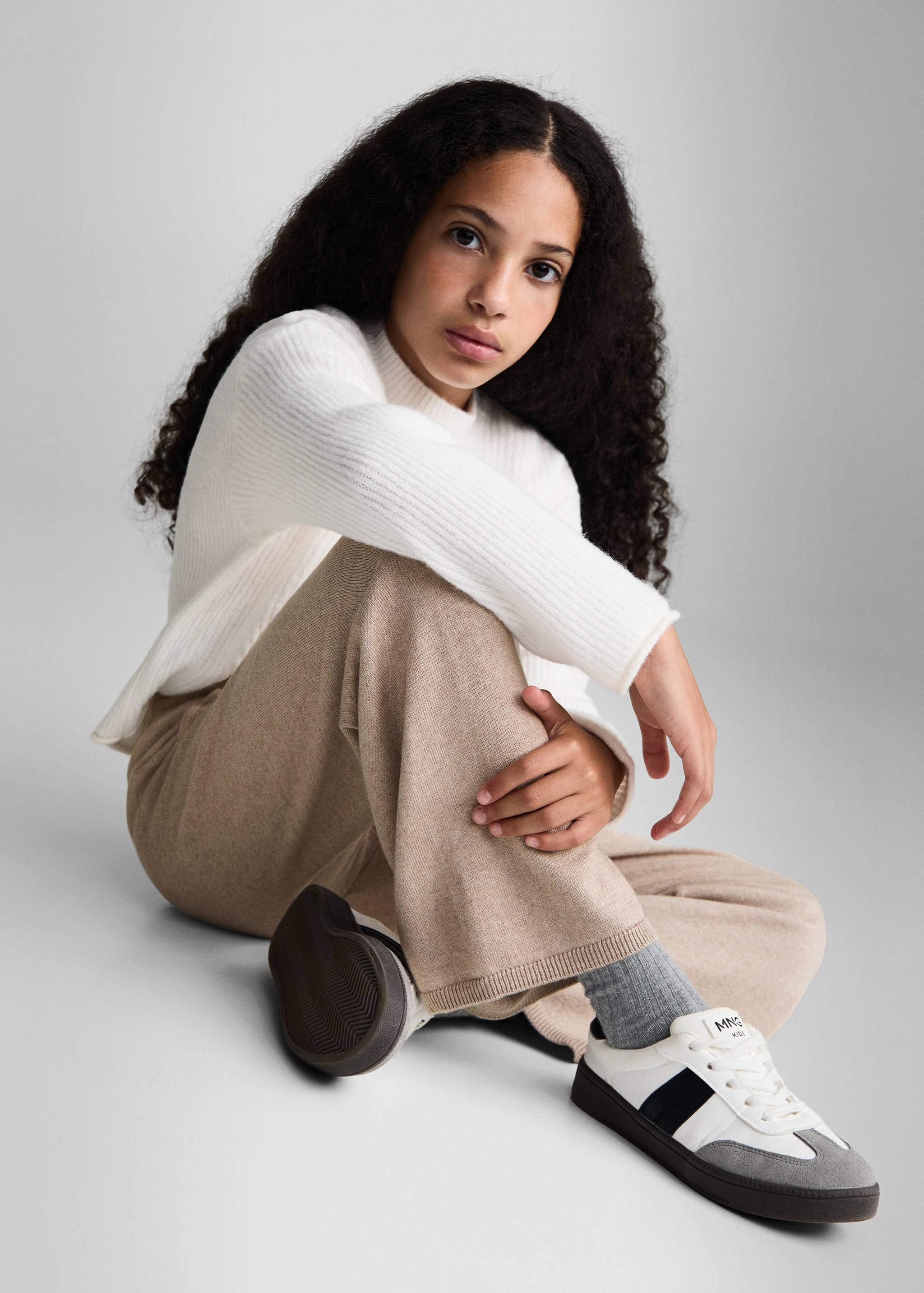 Knitted culotte trousers - Details of the article 1