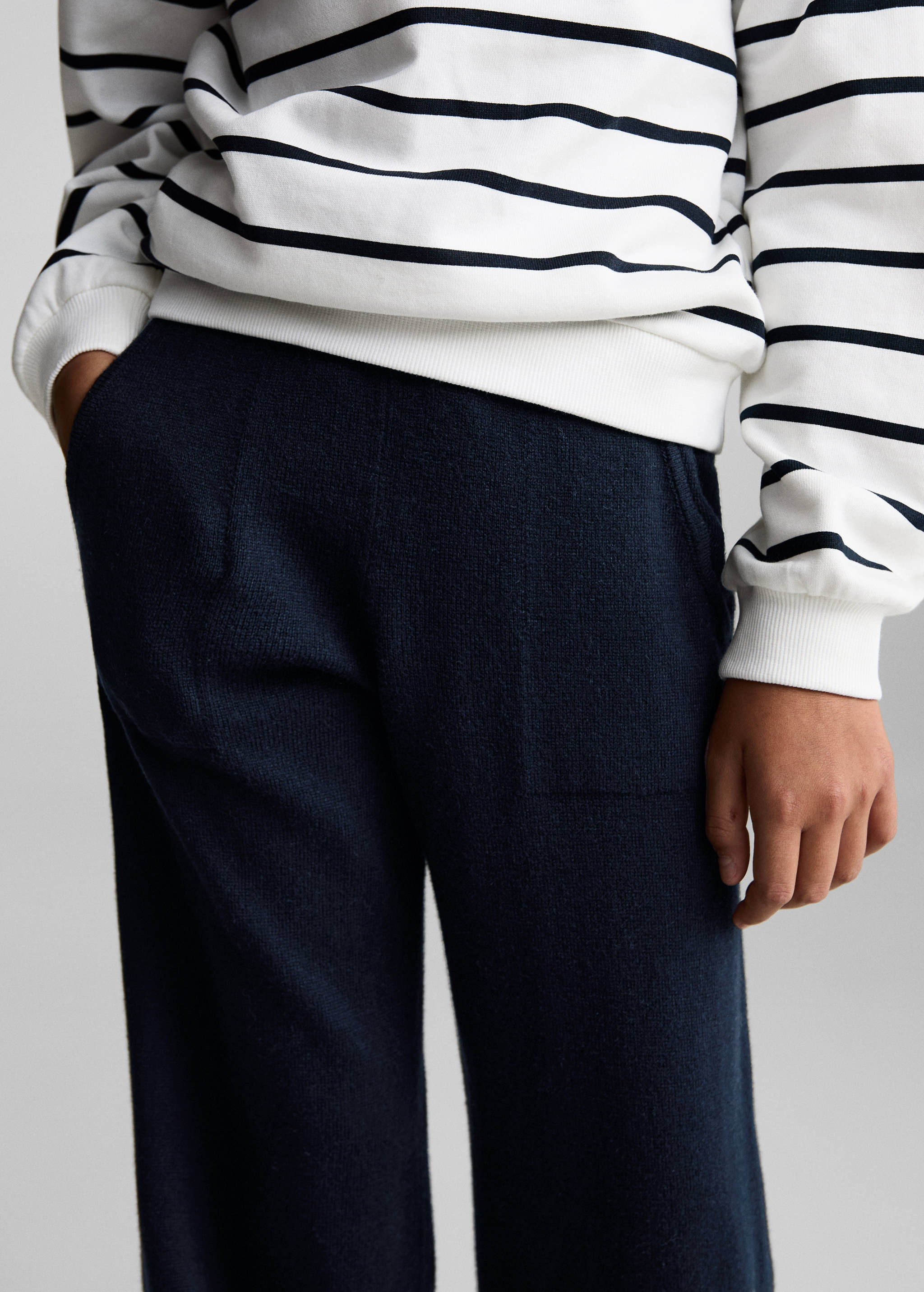 Knitted culotte trousers - Details of the article 6