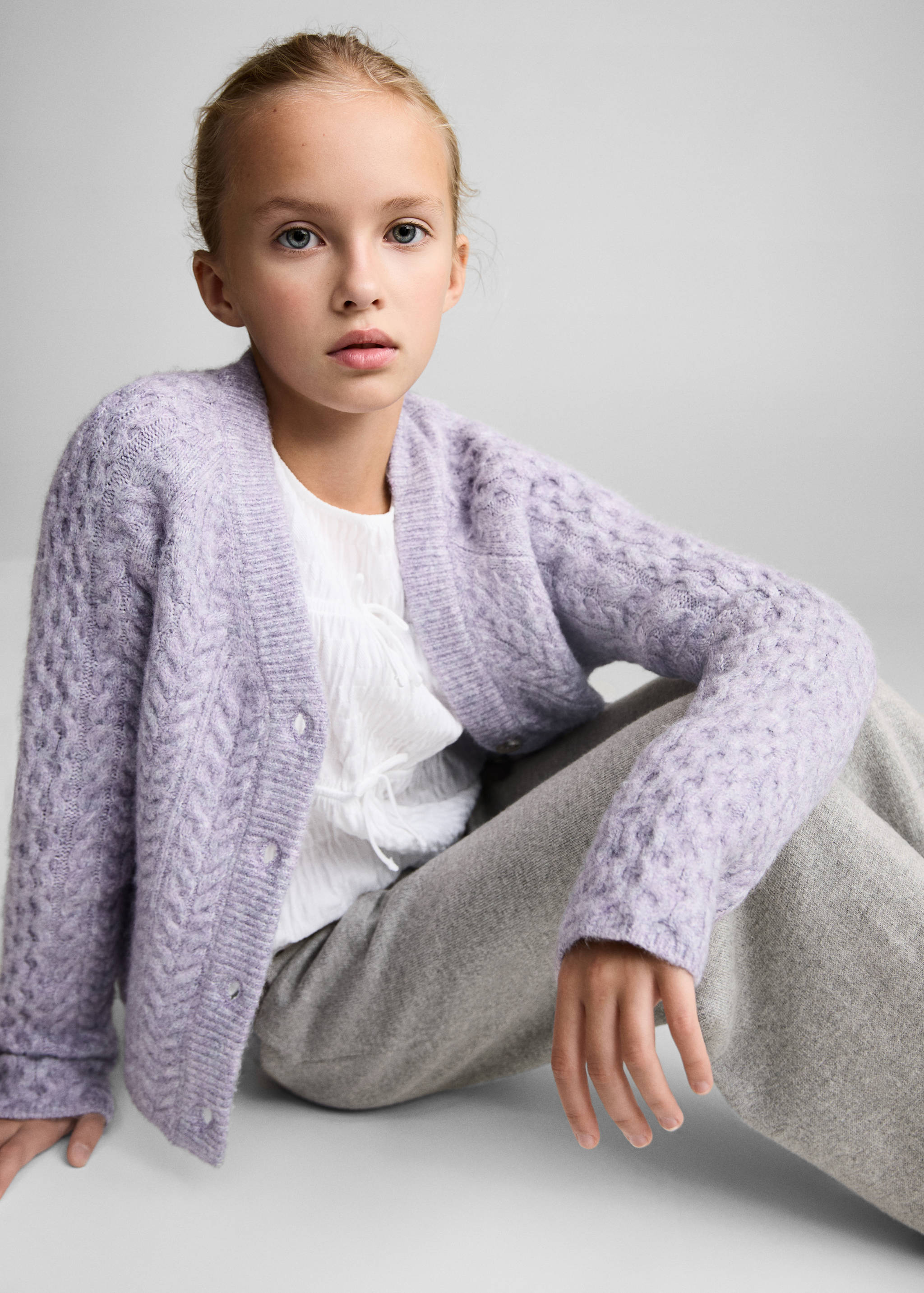 Knitted culotte trousers - Details of the article 1