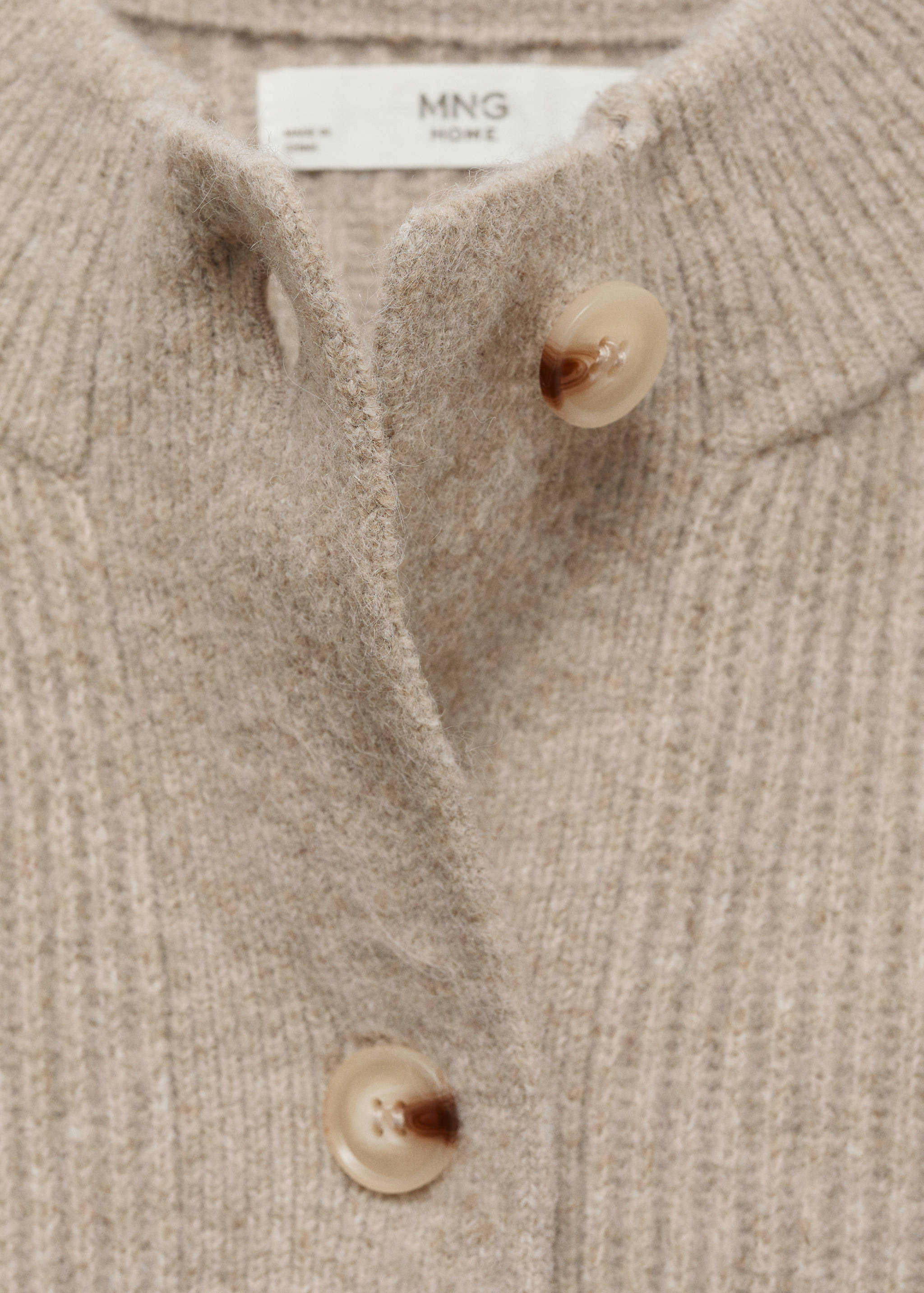 Cárdigan punto bolsillos - Detalle del artículo 8