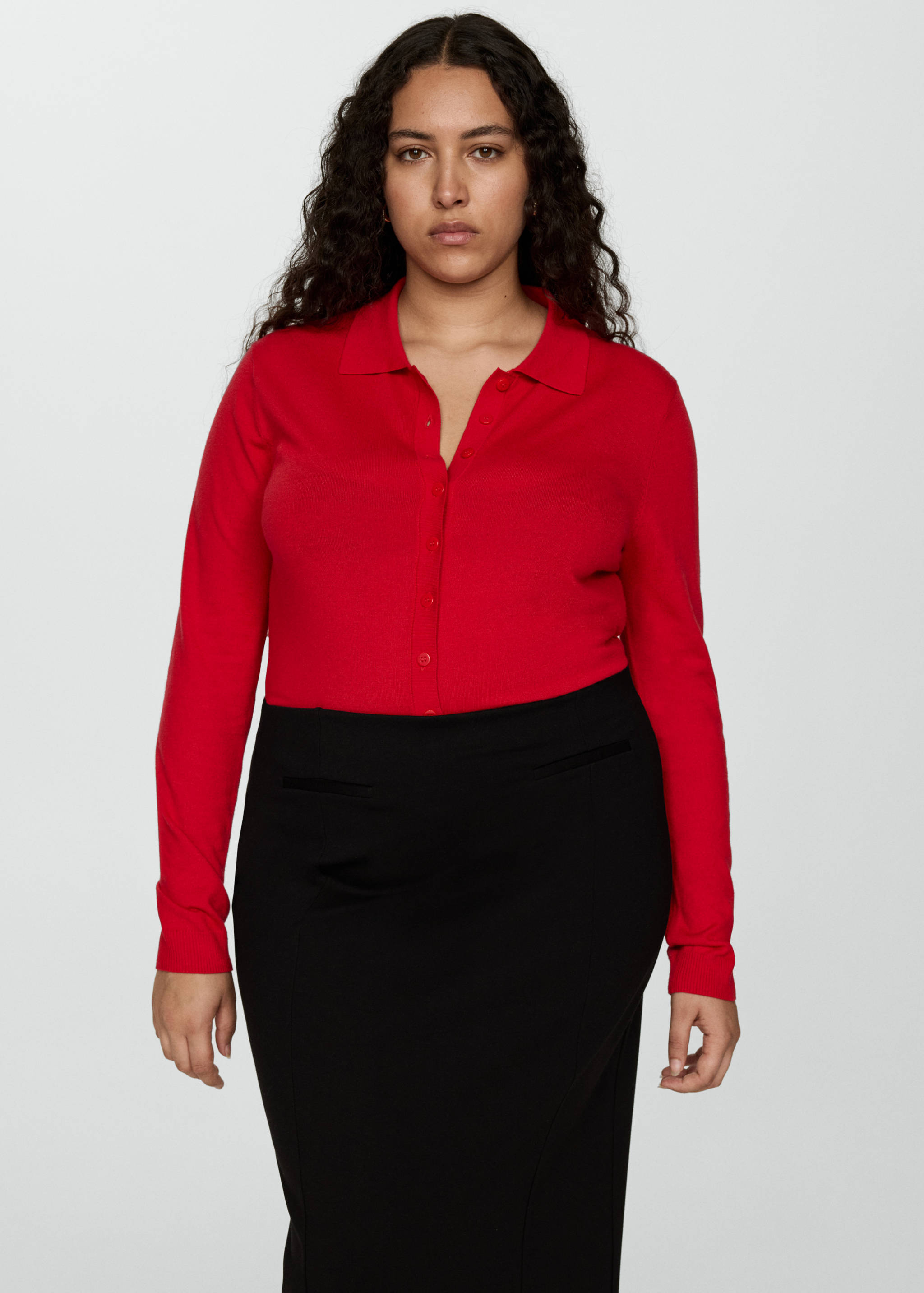 Long pencil skirt - Details of the article 5