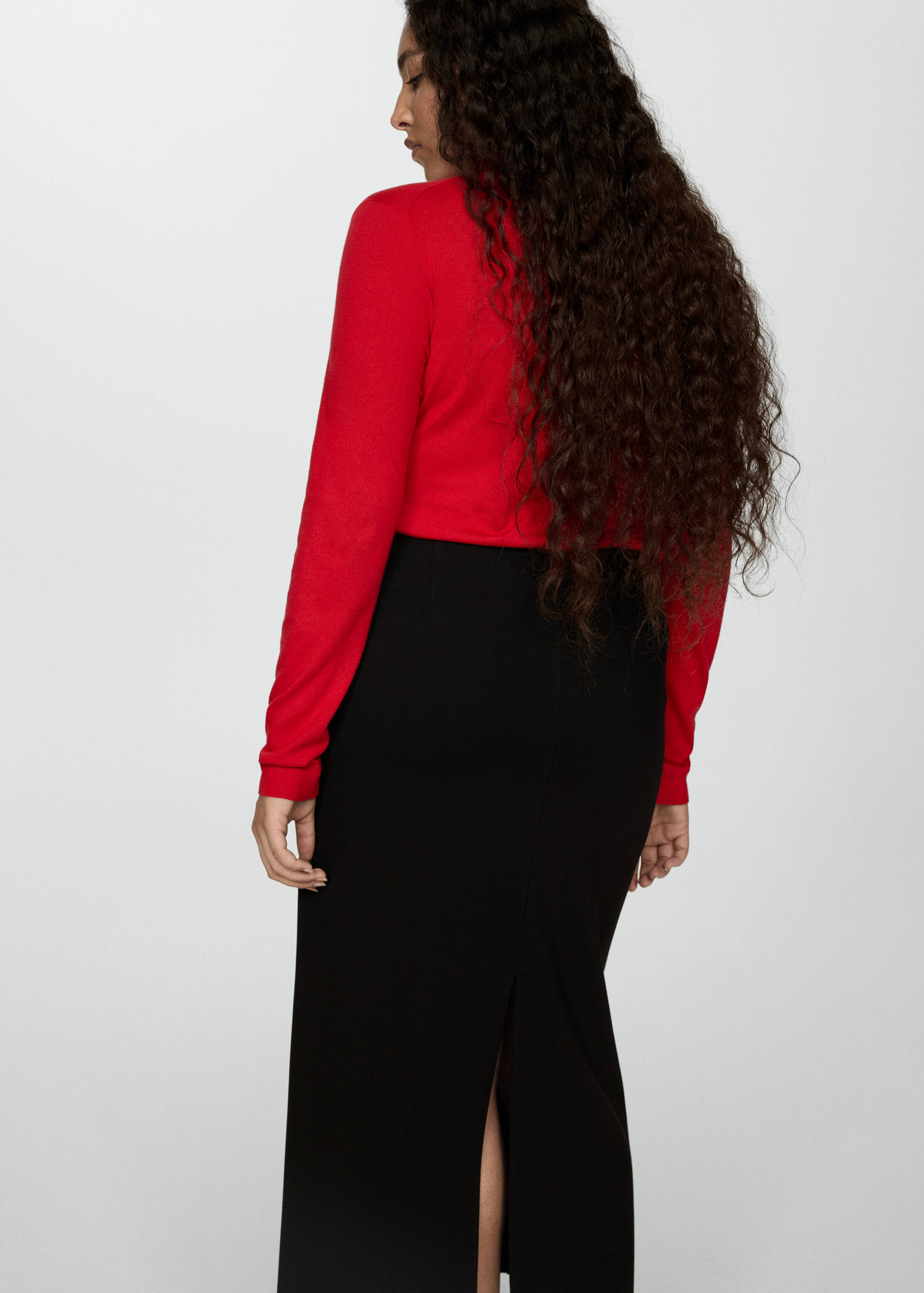 Long pencil skirt - Details of the article 4