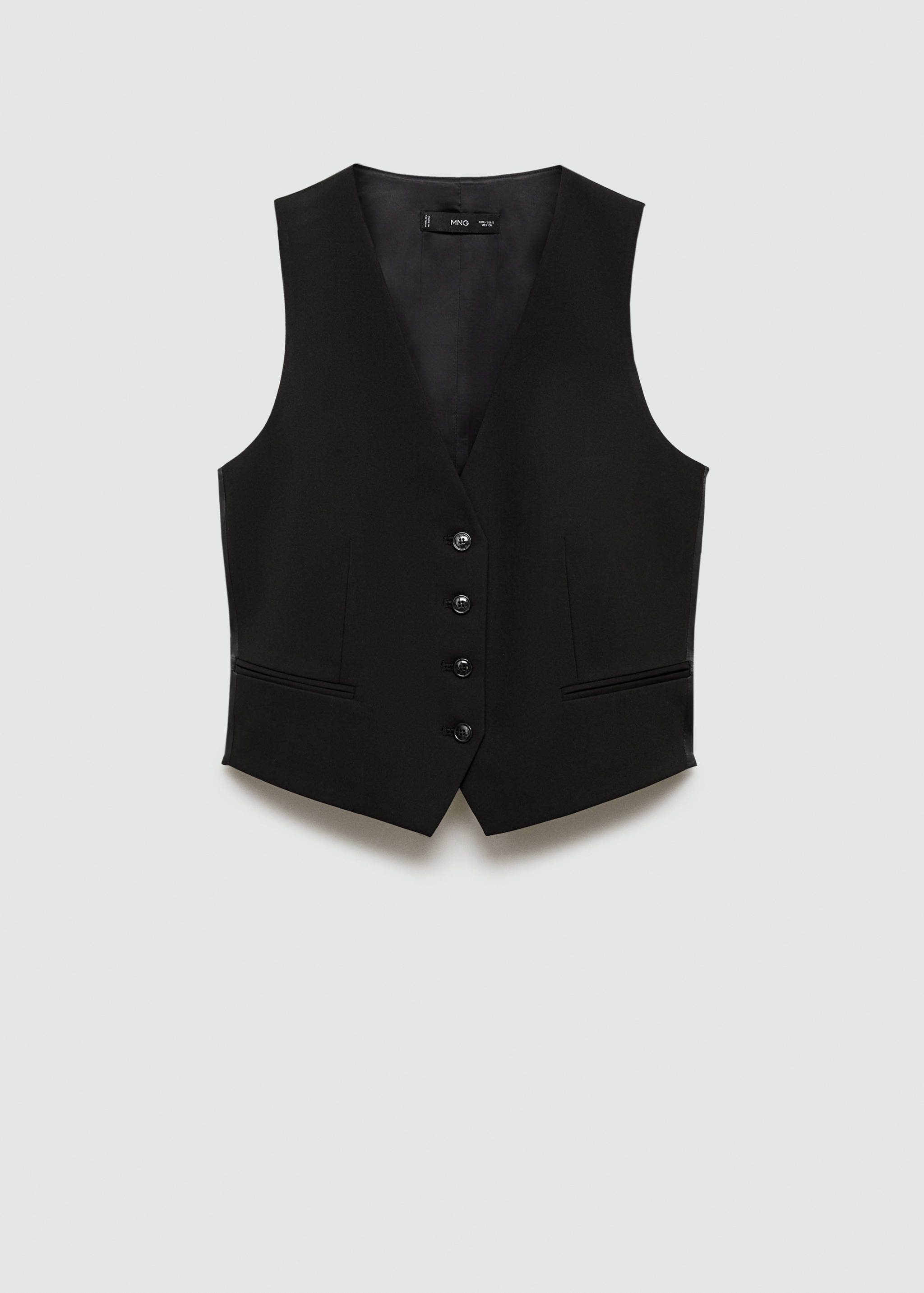 Gilet completo bottoni - Articolo senza modello