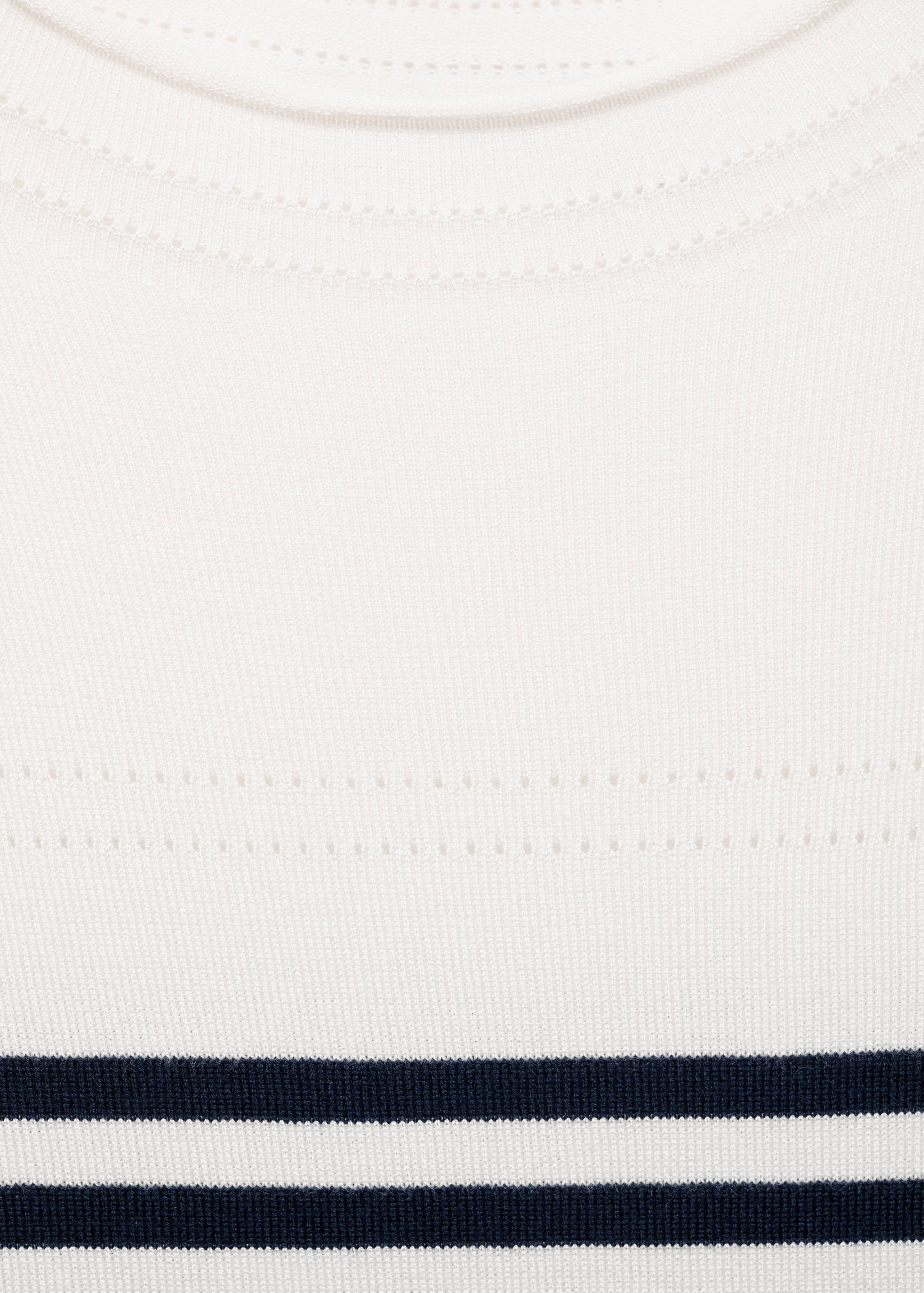 Striped fine-knit sweater - Details of the article 8