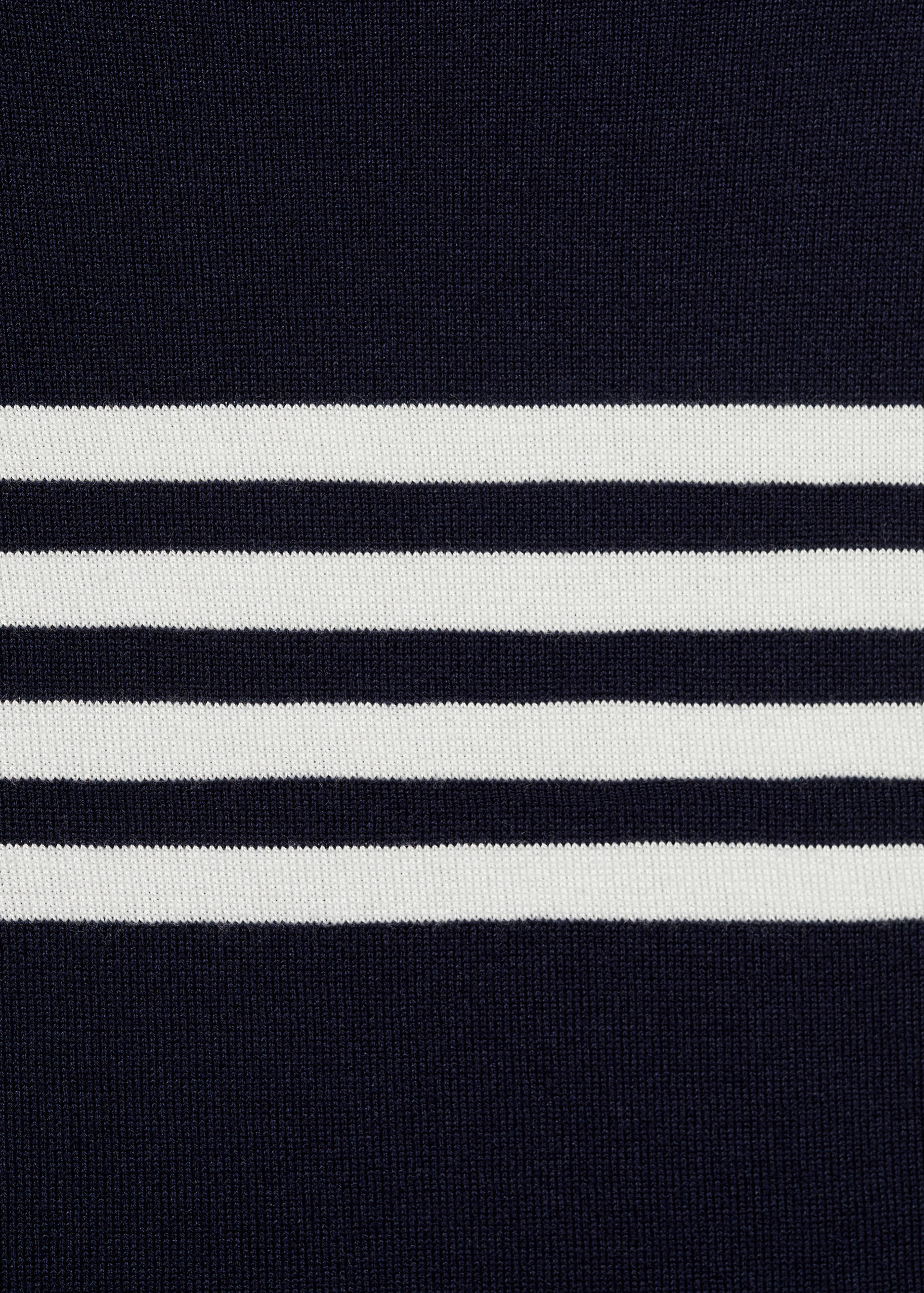 Striped fine-knit sweater - Details of the article 8