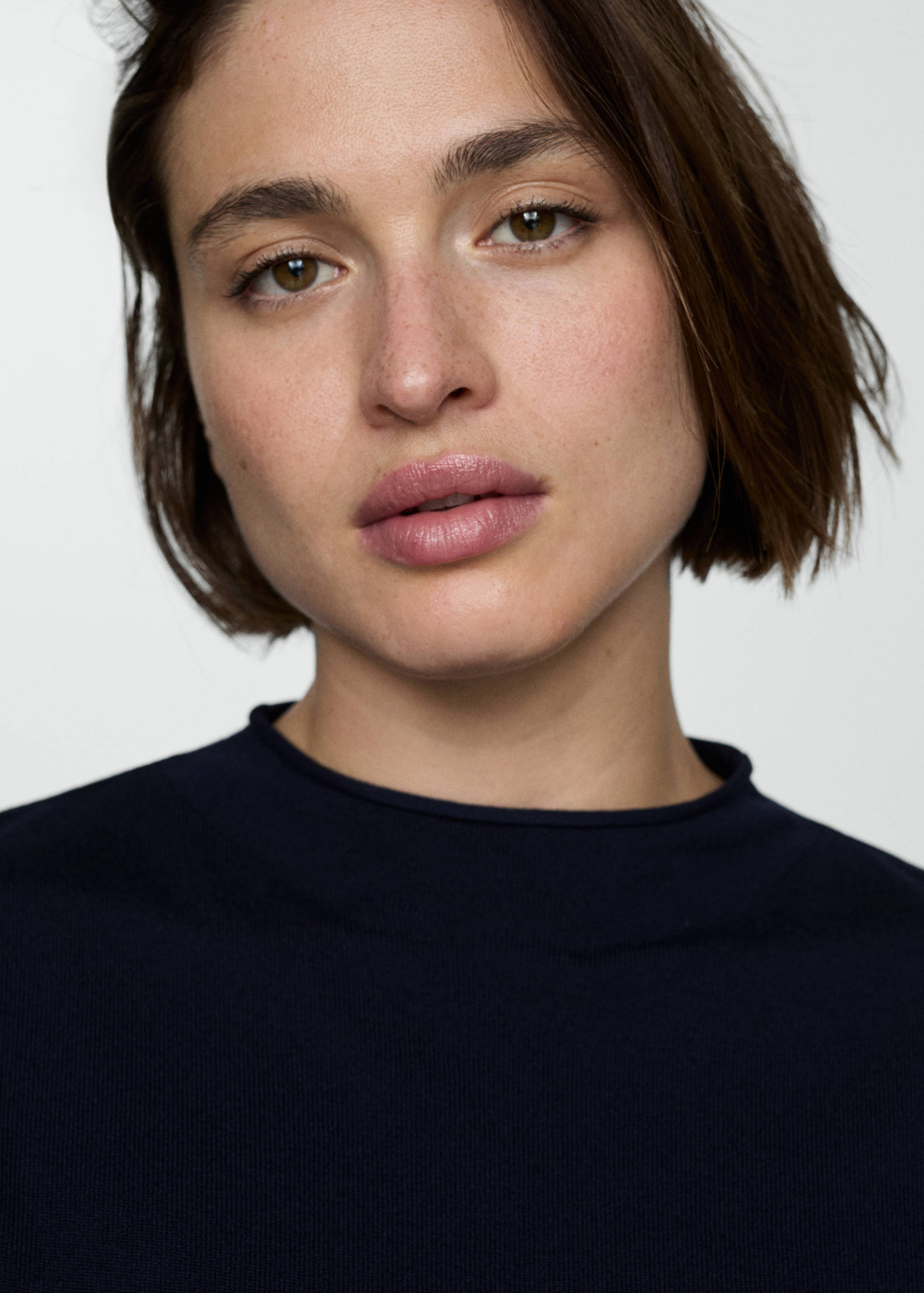 Striped fine-knit sweater - Details of the article 4