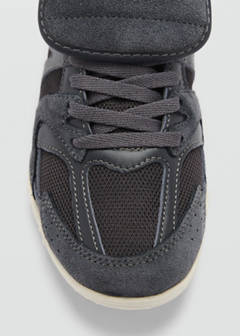 Leather panel sneakers — Night Blue 3