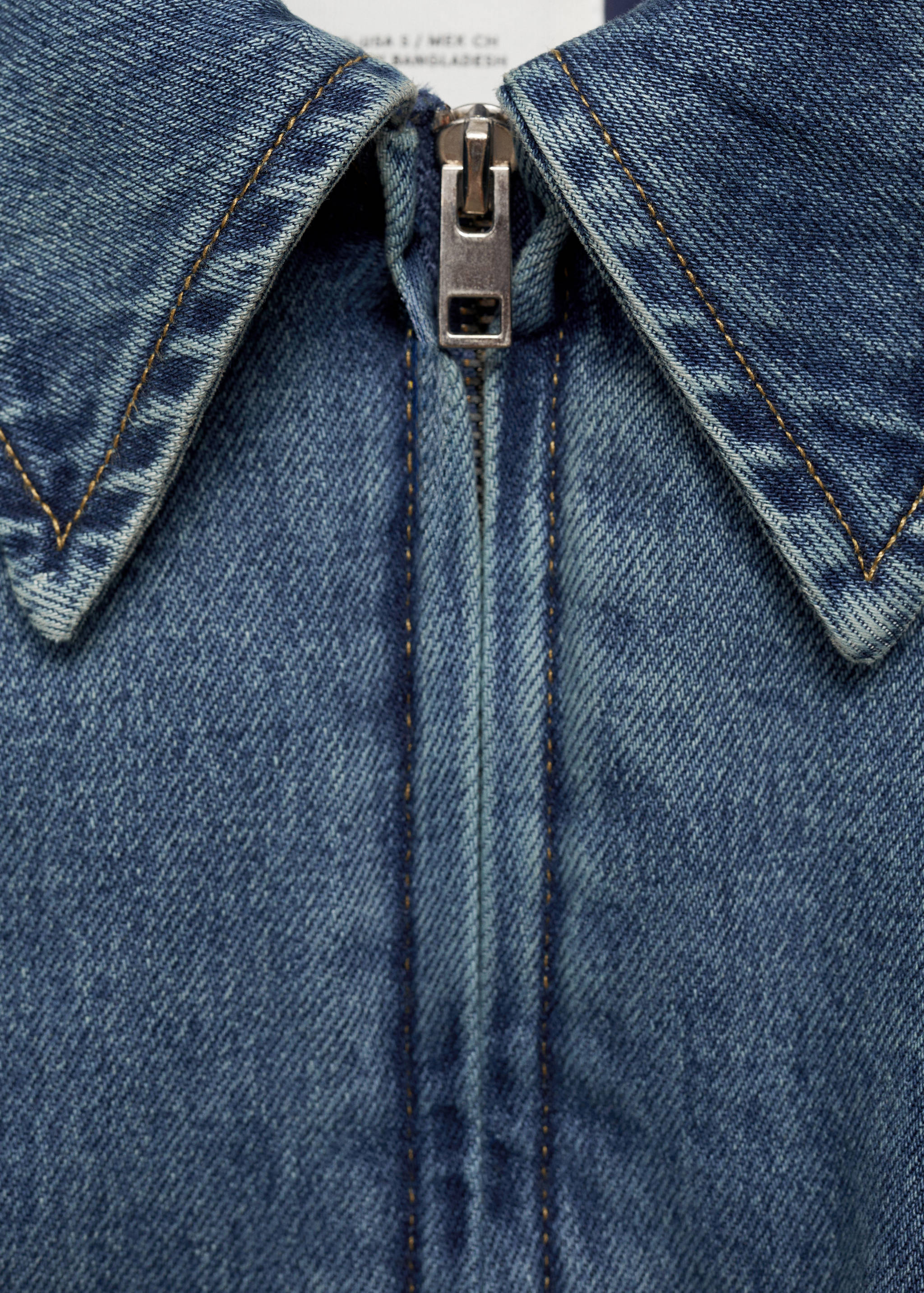 Pocketed denim jacket - Details of the article 8