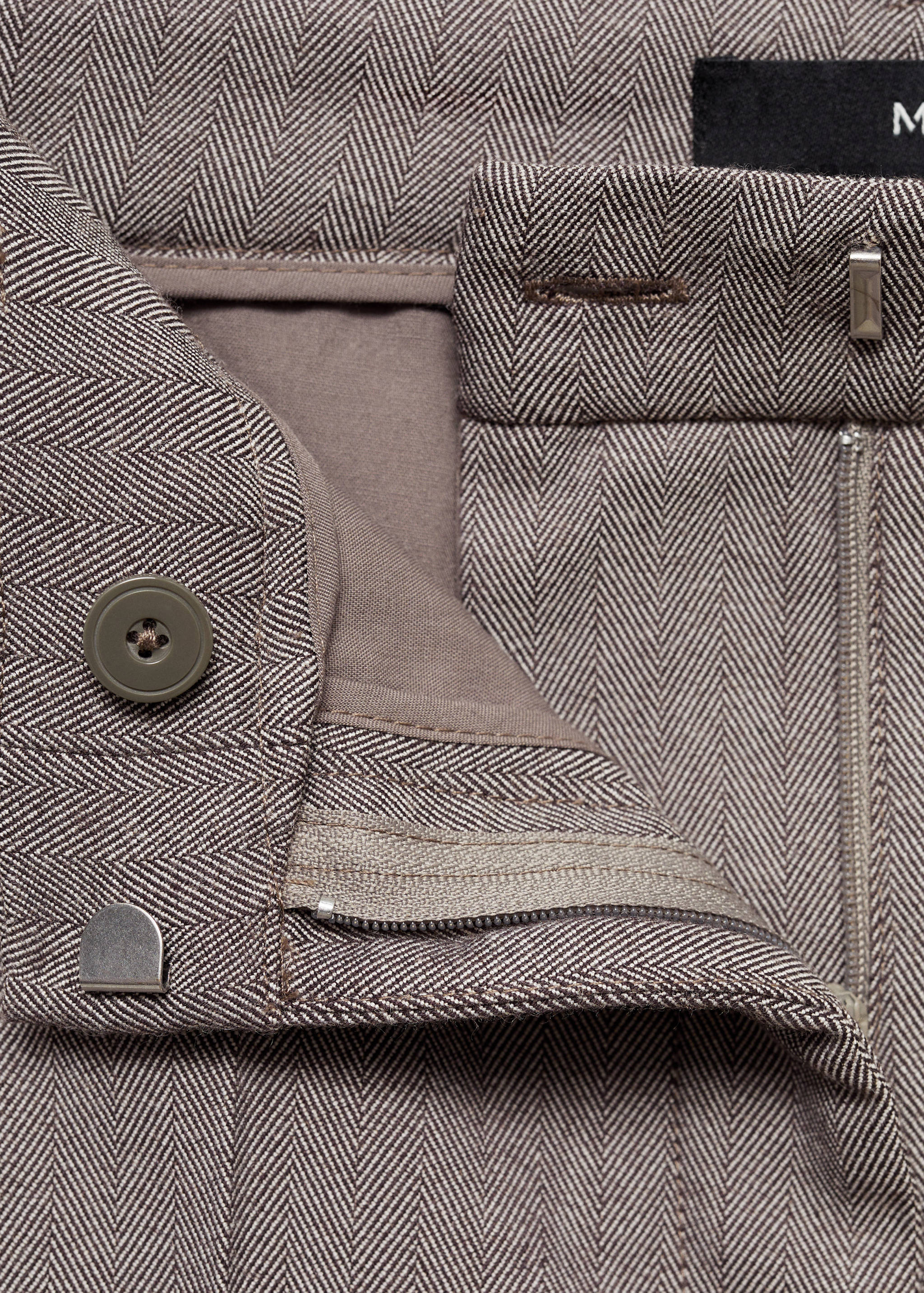 سراويل ضيقة بخصر متوسط - تفاصيل المنتج 0