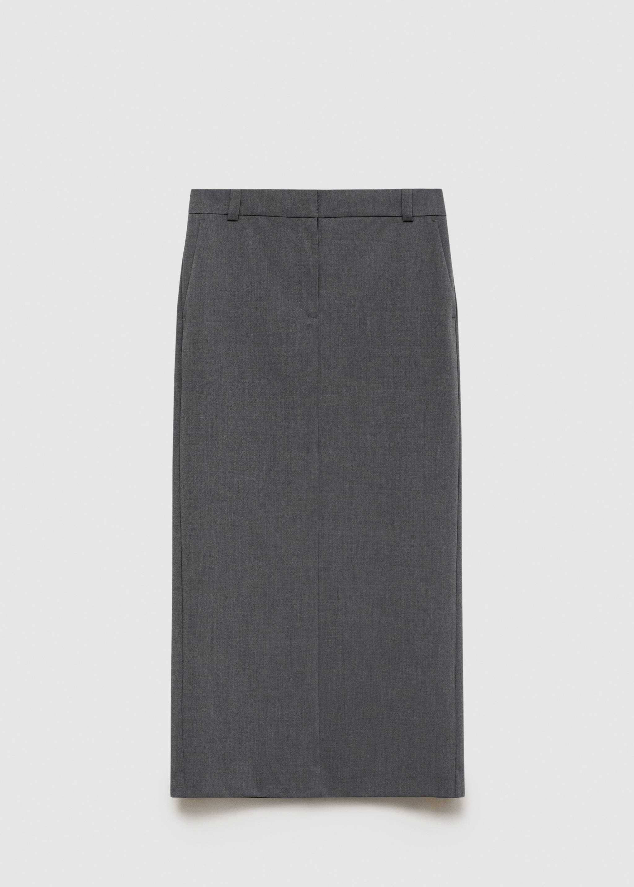 Long pencil skirt with opening - Article without model