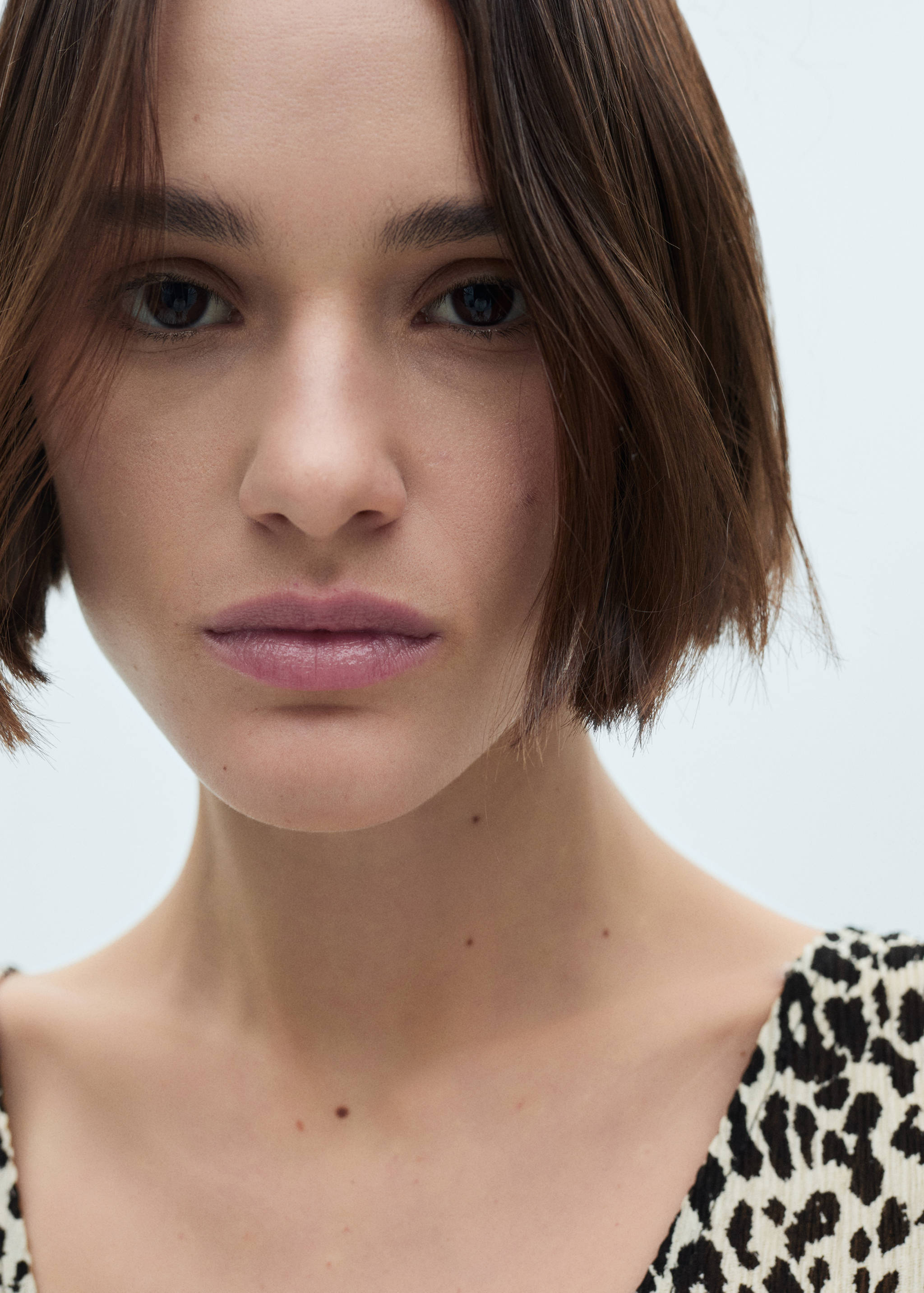 Leopard-print long dress - Détail de l'article 1