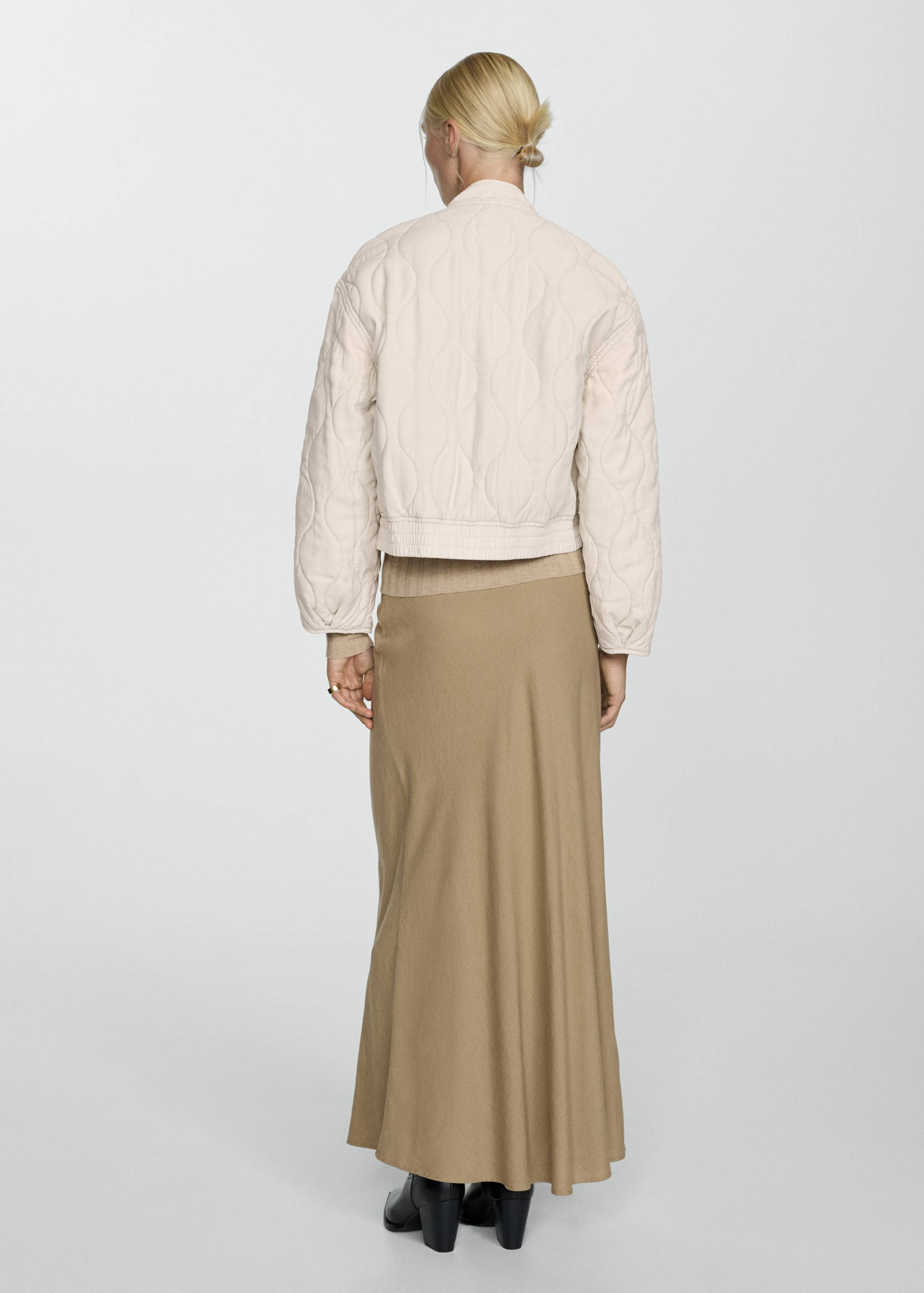 Veste bomber matelassée - Verso de l’article