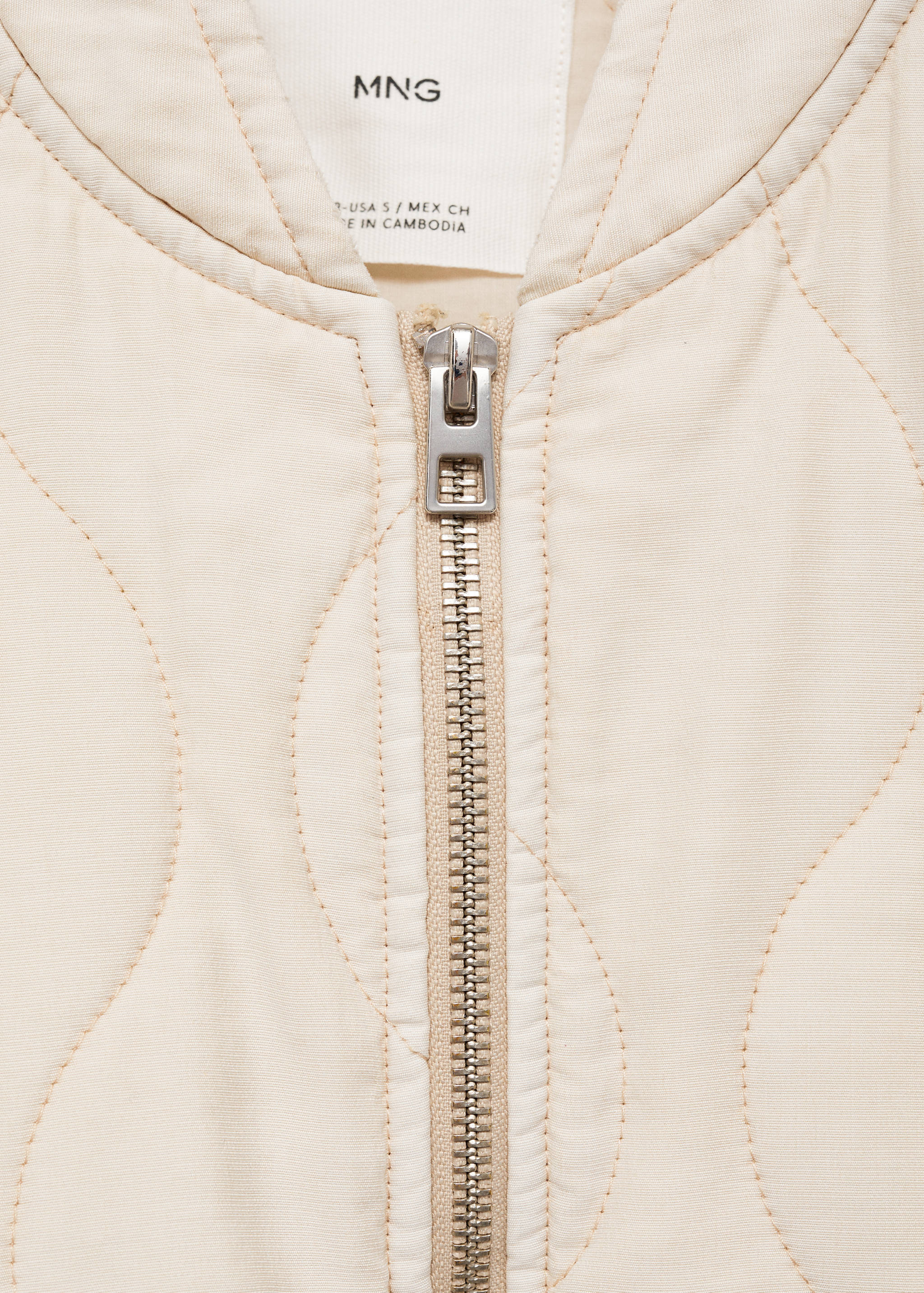 Veste bomber matelassée - Détail de l'article 8