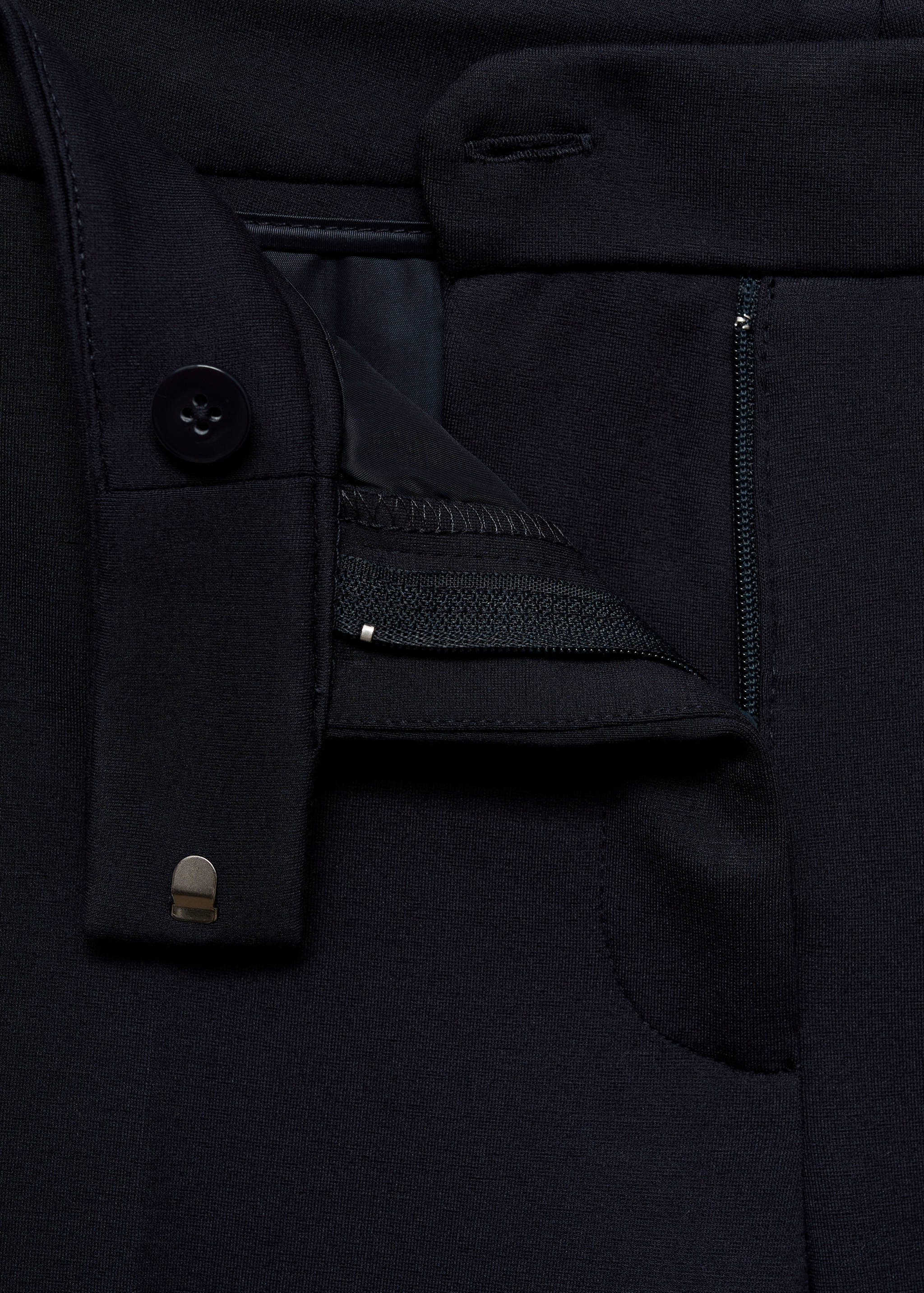Rome-knit straight trousers - Details of the article 8