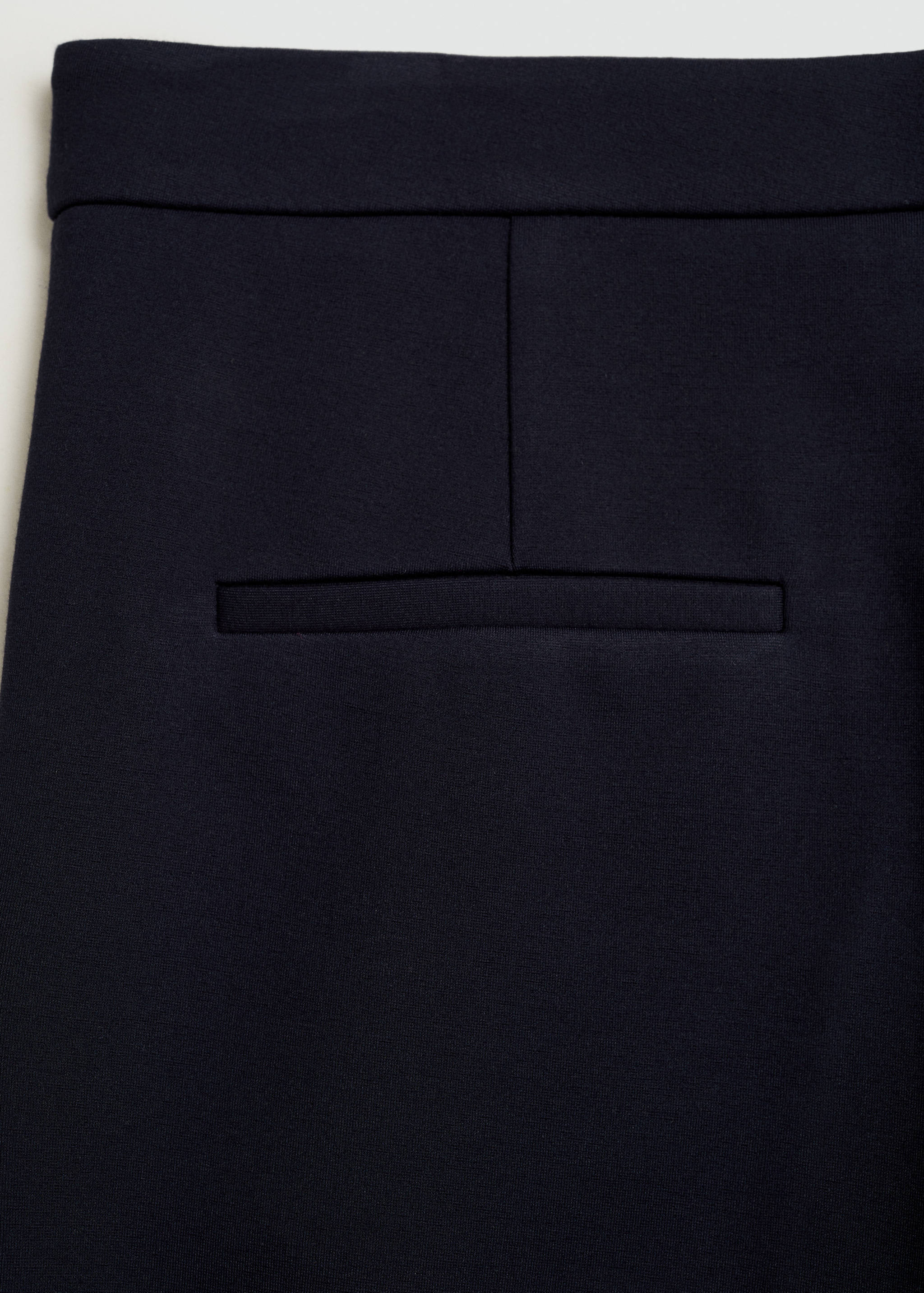Rome-knit straight trousers - Details of the article 0