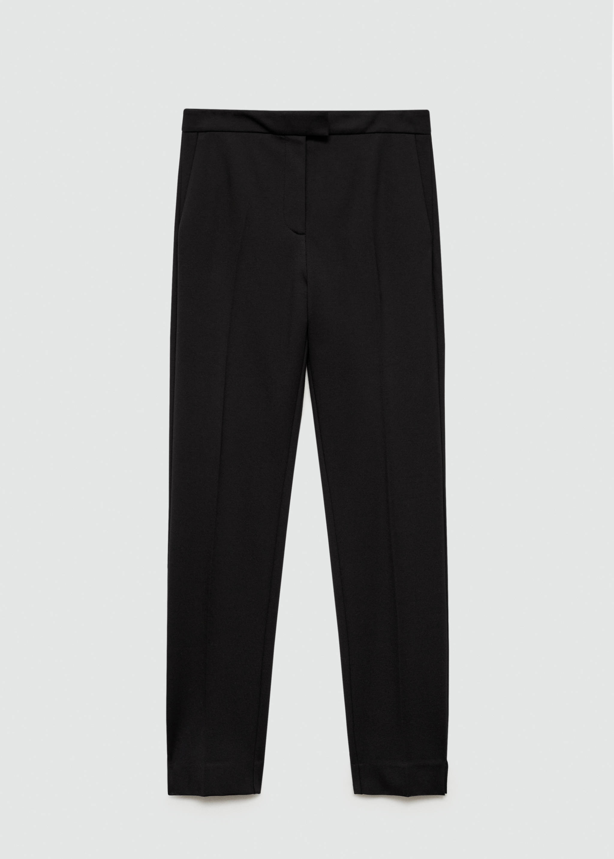 Rome-knit straight pants - Article without model