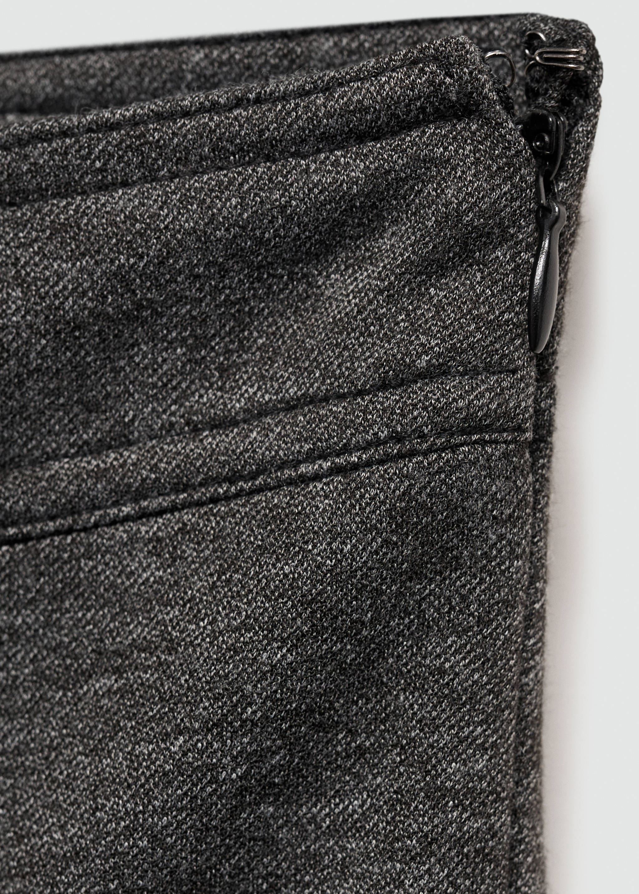 Flared trousers with seams - Details of the article 0