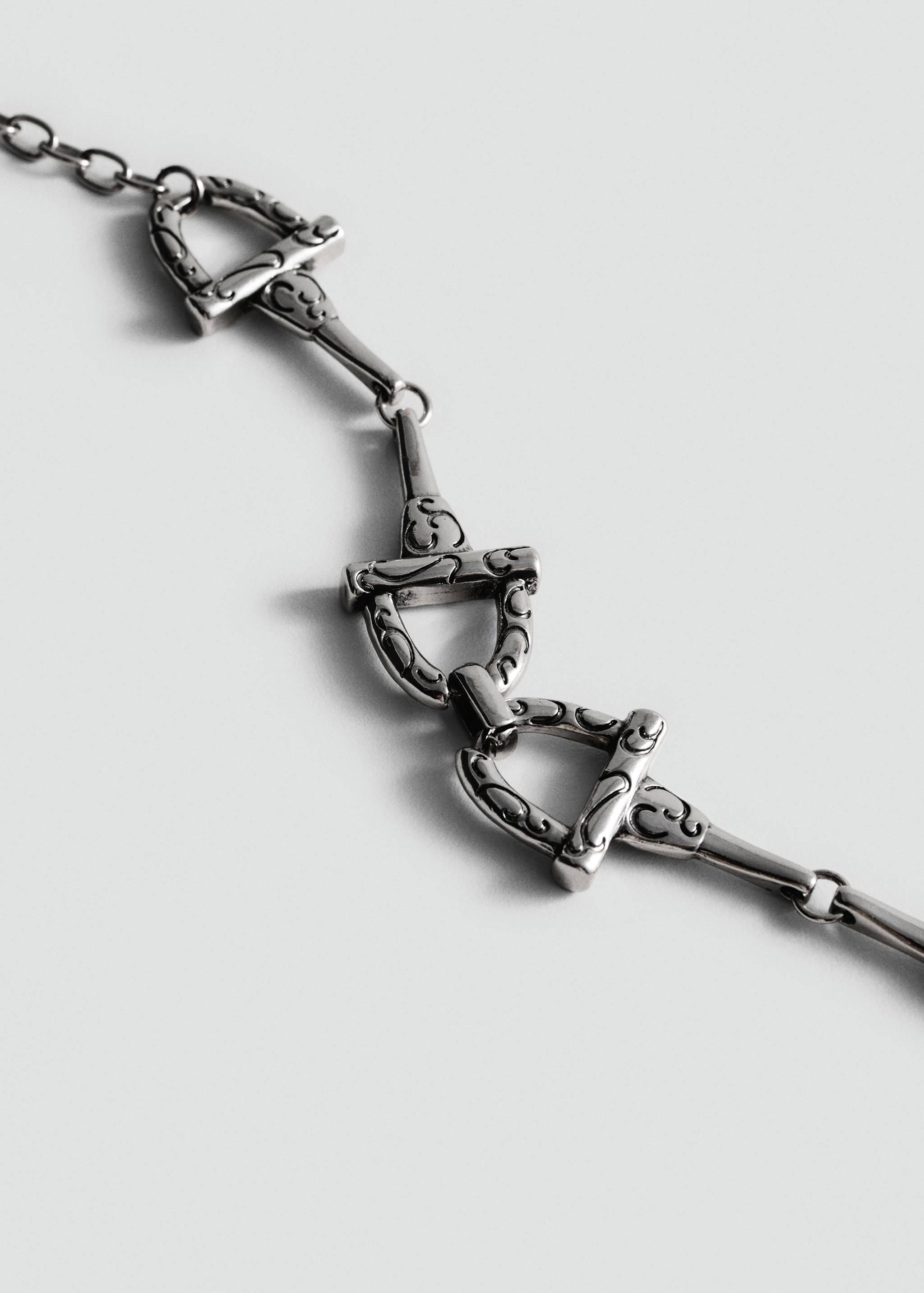 Spurs chain necklace - Medium plane