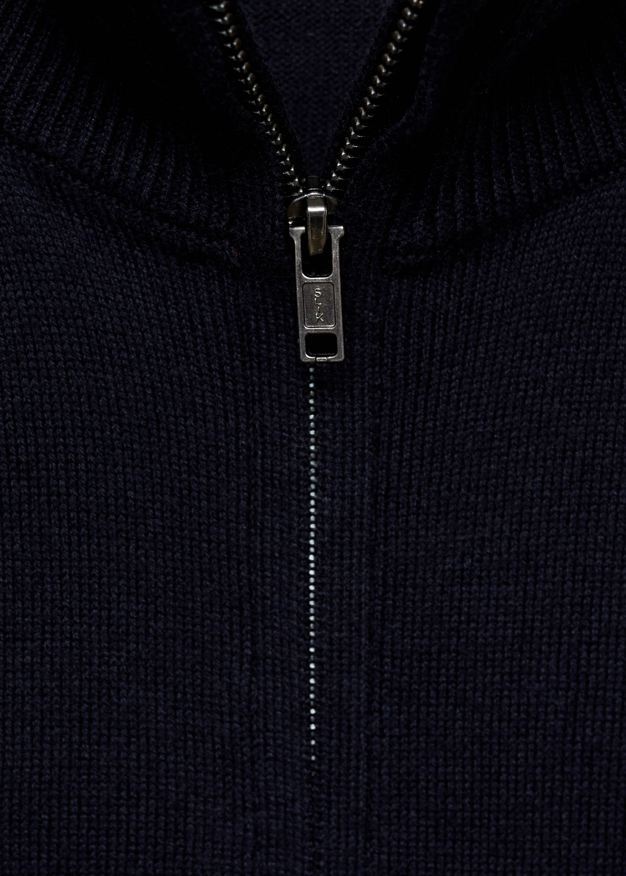 Zipped knit cardigan - Details of the article 8