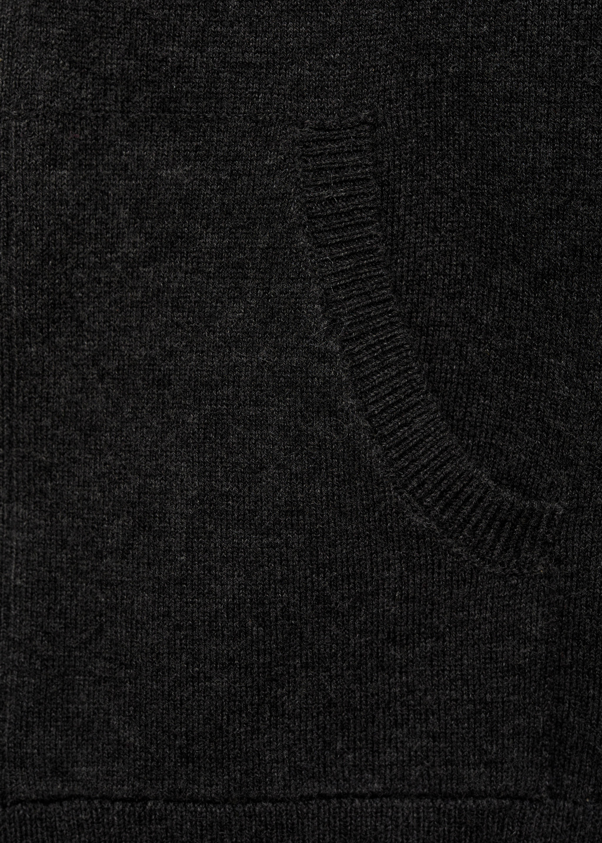 Zipped knit cardigan - Details of the article 0