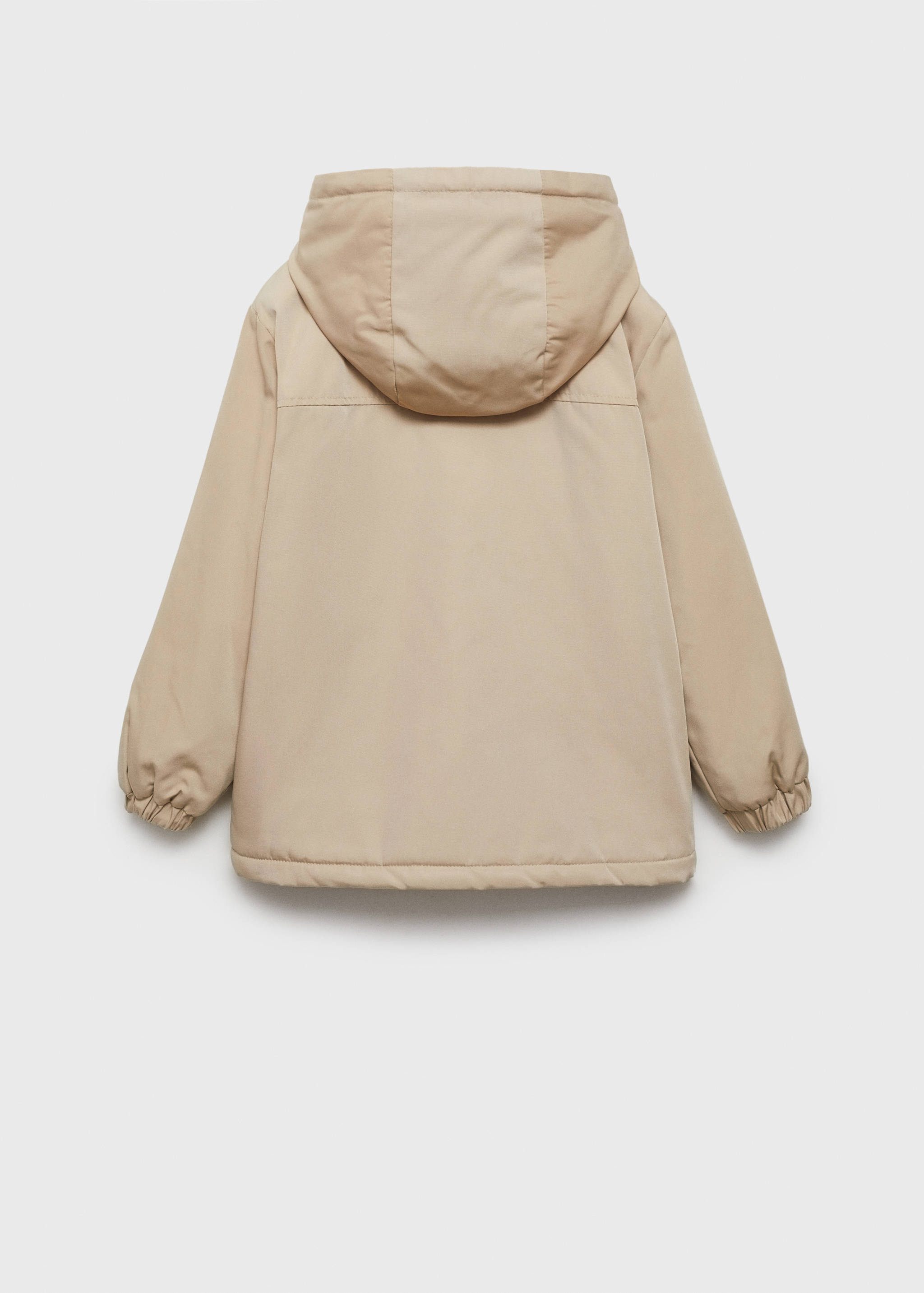 Hooded coat - Reverse of the article