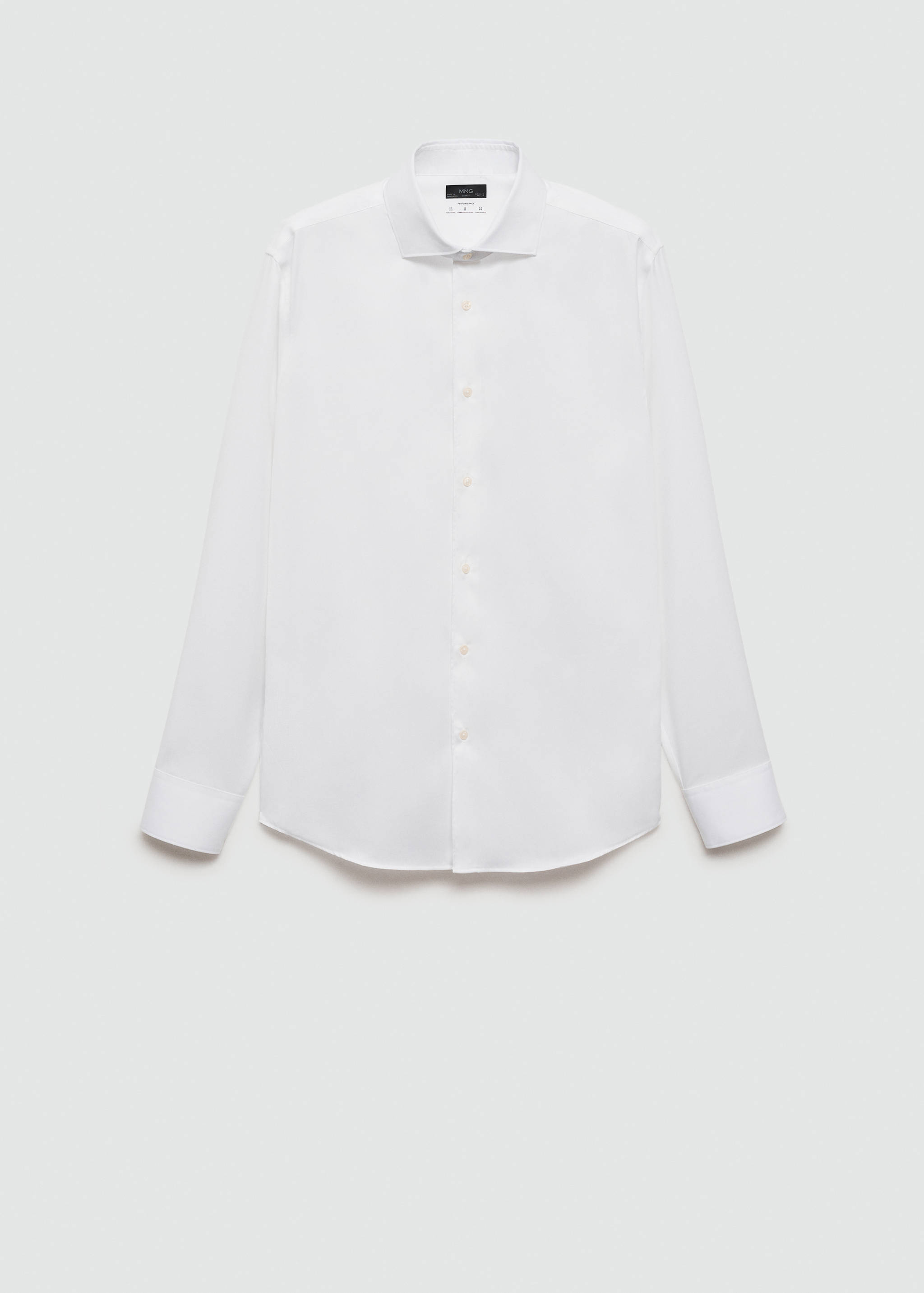 100% cotton slim fit shirt - Article without model