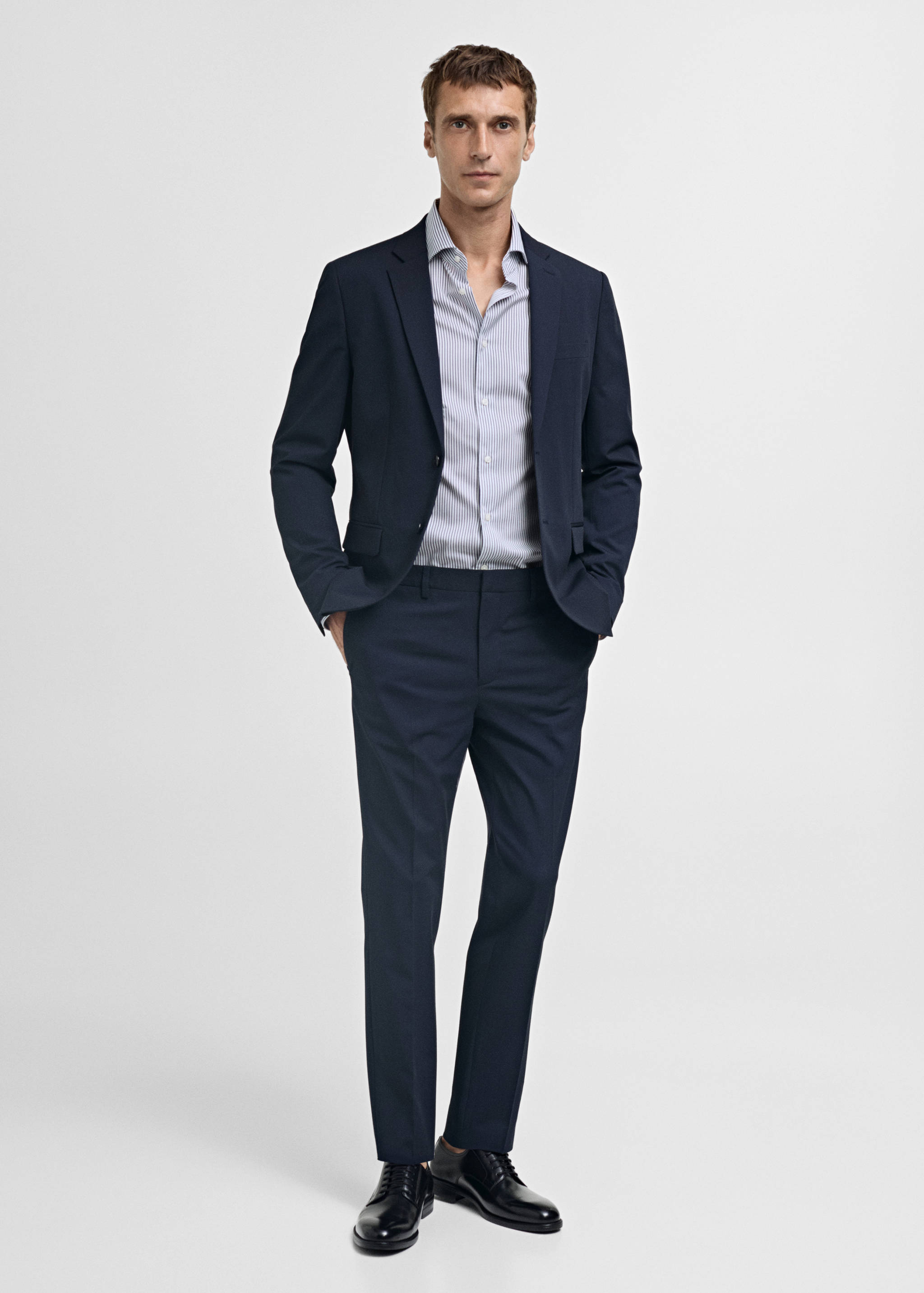 Chemise slim fit 100 % coton - Plan général