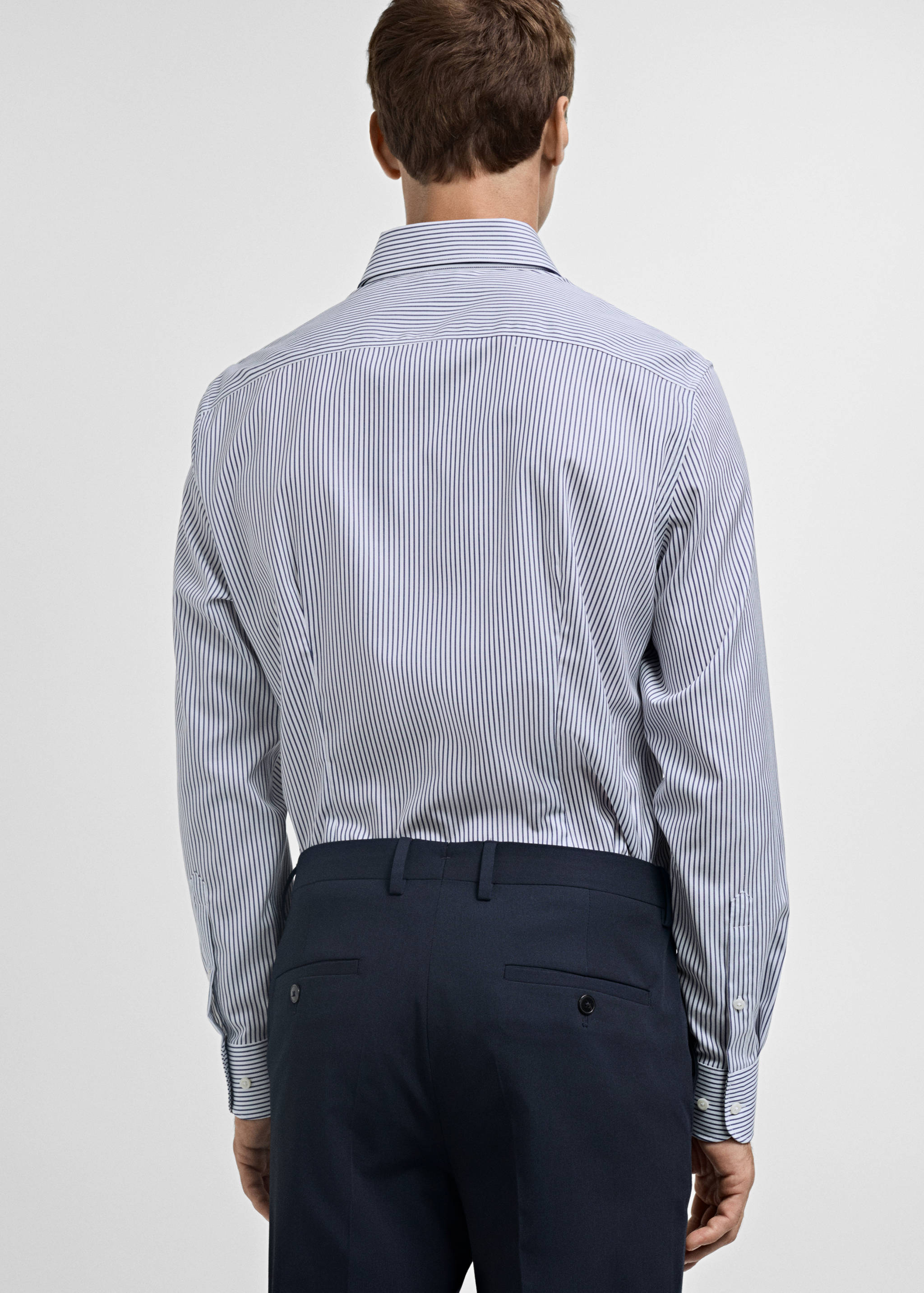 Chemise slim fit 100 % coton - Verso de l’article