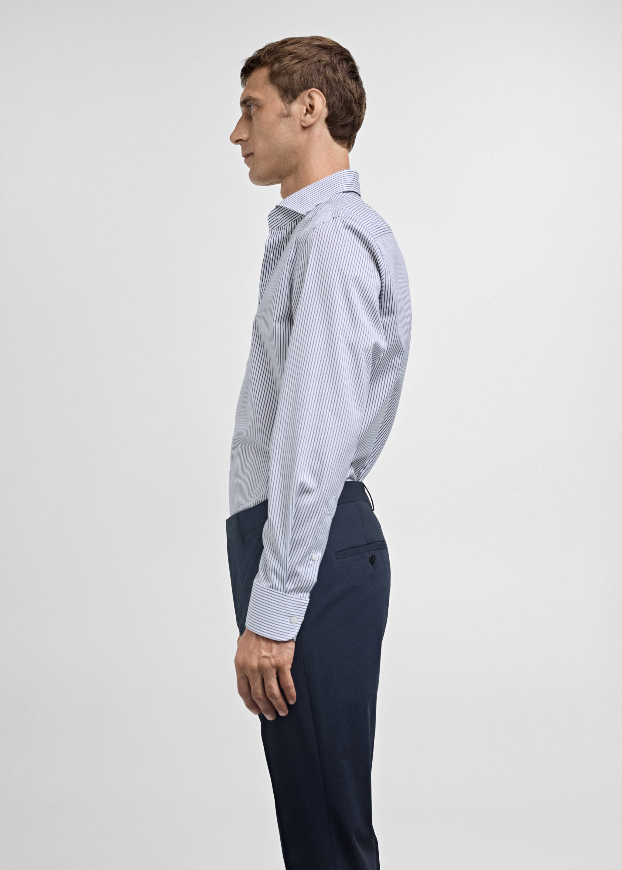 Chemise slim fit 100 % coton - Détail de l'article 2
