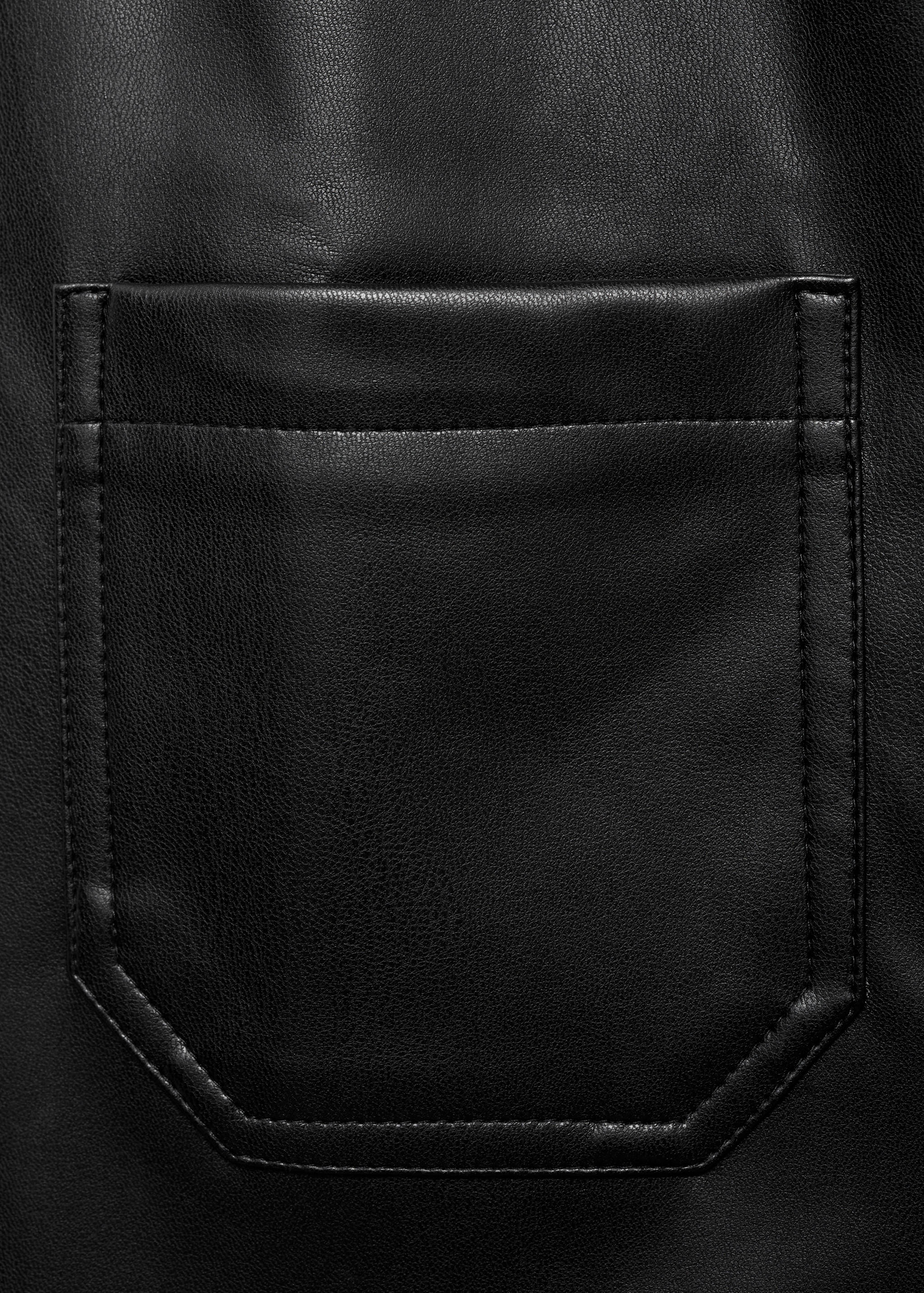 Robe chasuble simili-cuir - Détail de l'article 8