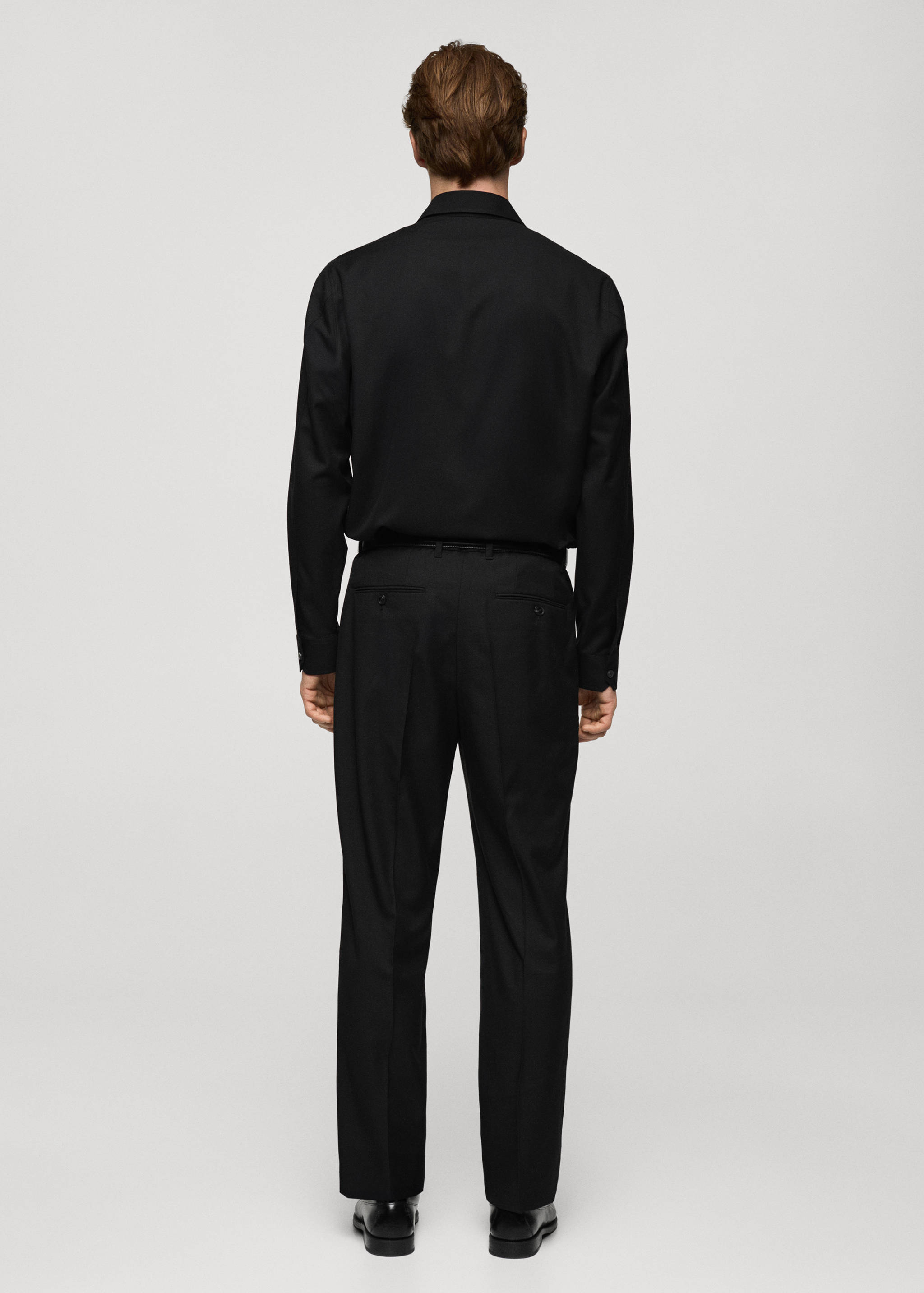 Surchemise regular fit poches - Verso de l’article