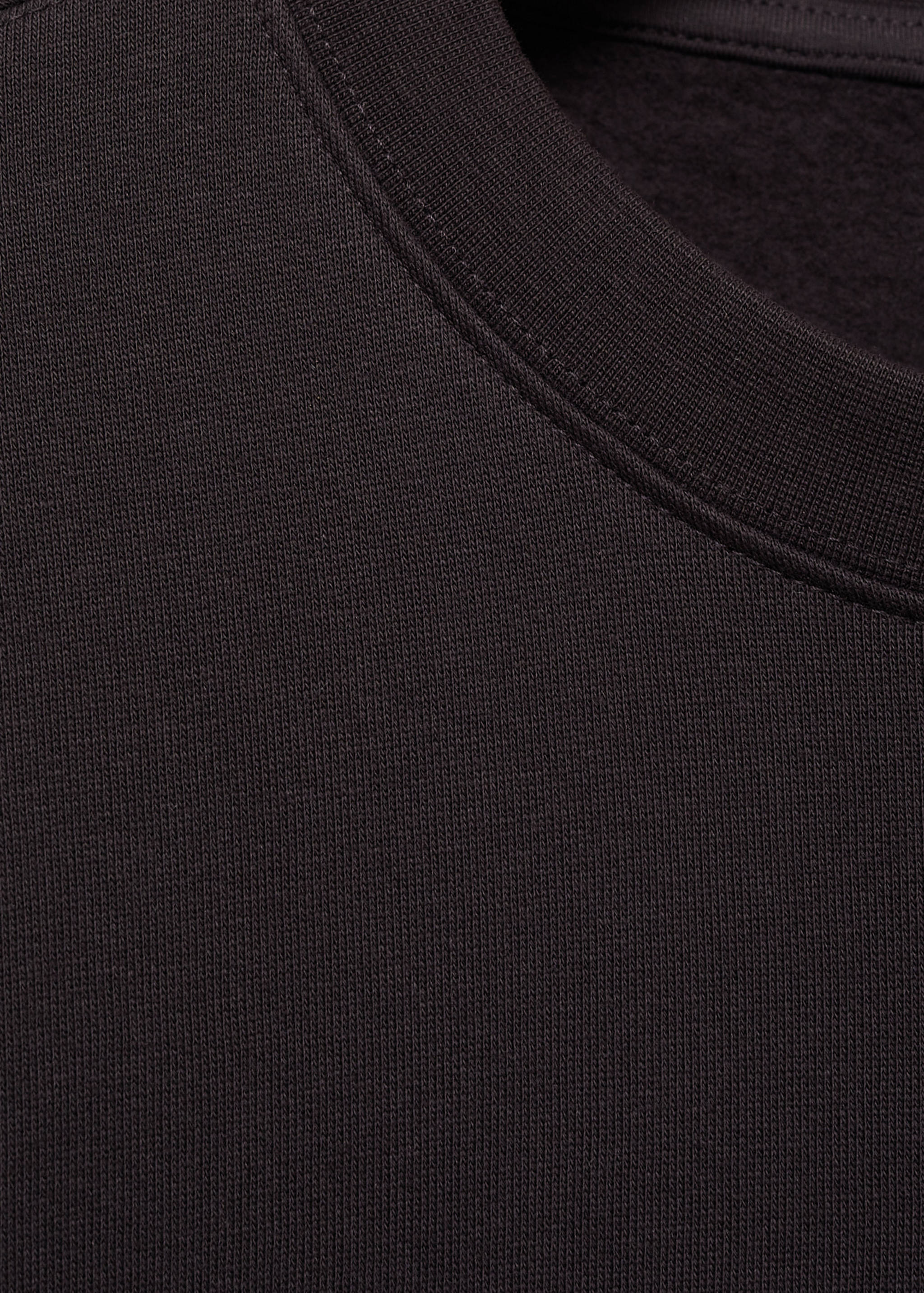 100% cotton sweatshirt embroidered detail - Details of the article 0