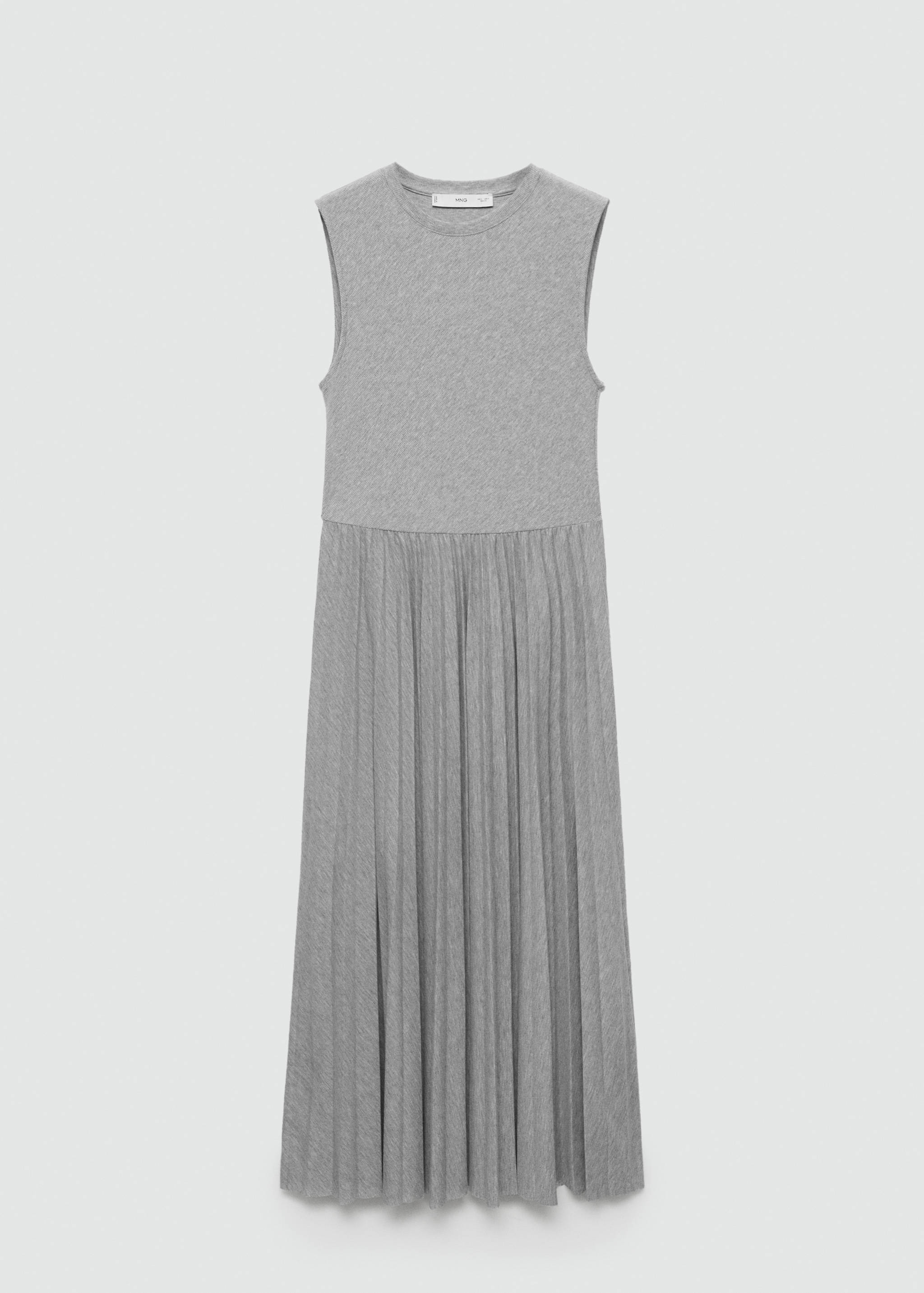 Robe longue plissée - Article sans modèle