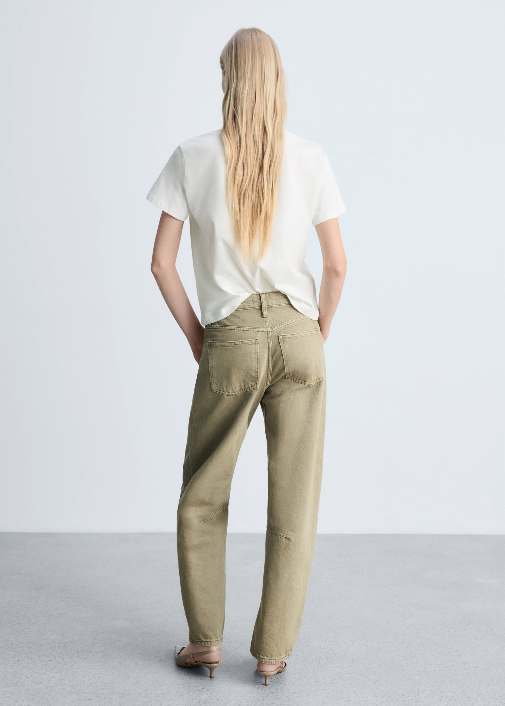 Camiseta algodón estampada - Reverso del artículo