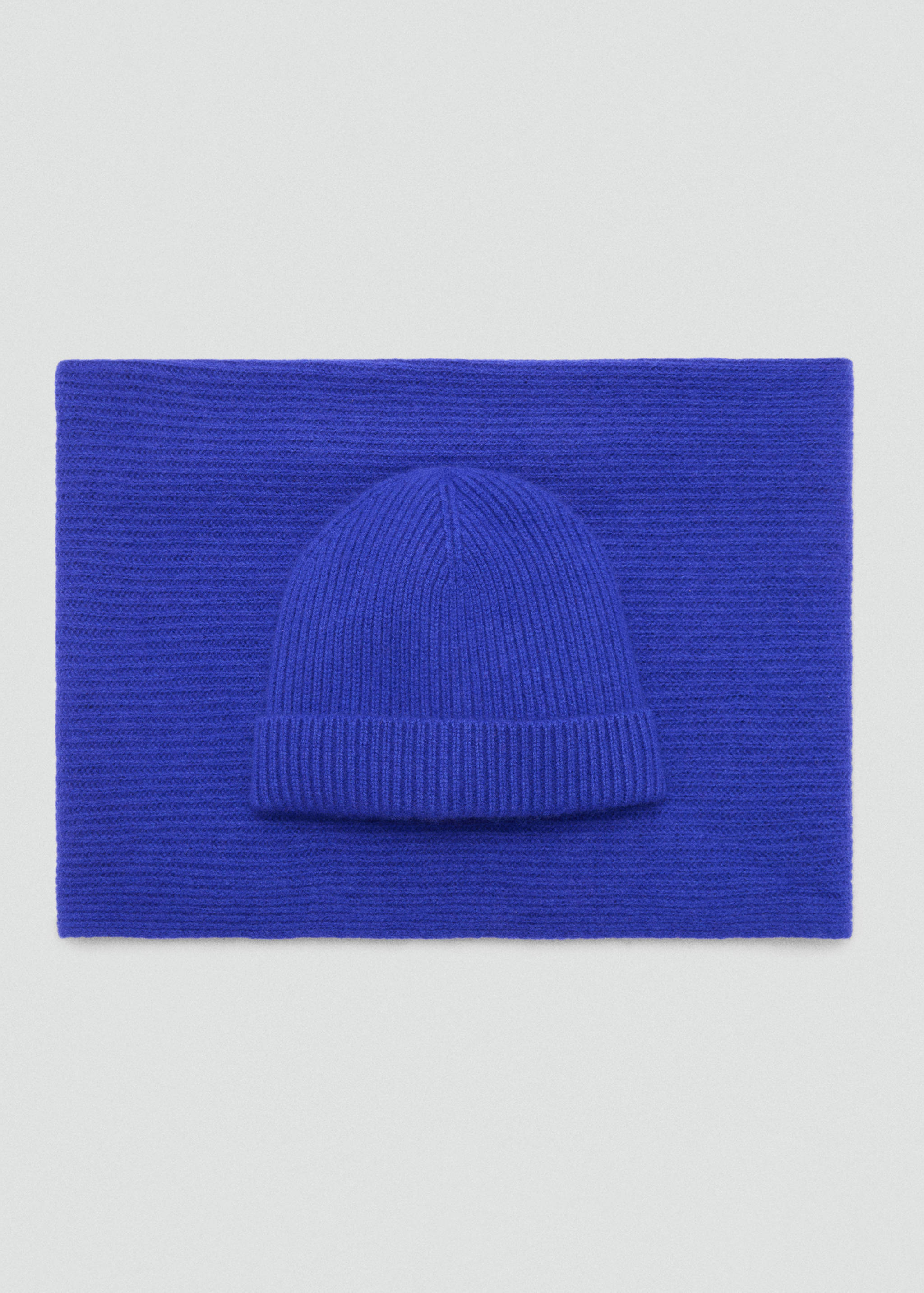 Wool cashmere scarf - Details of the article 1