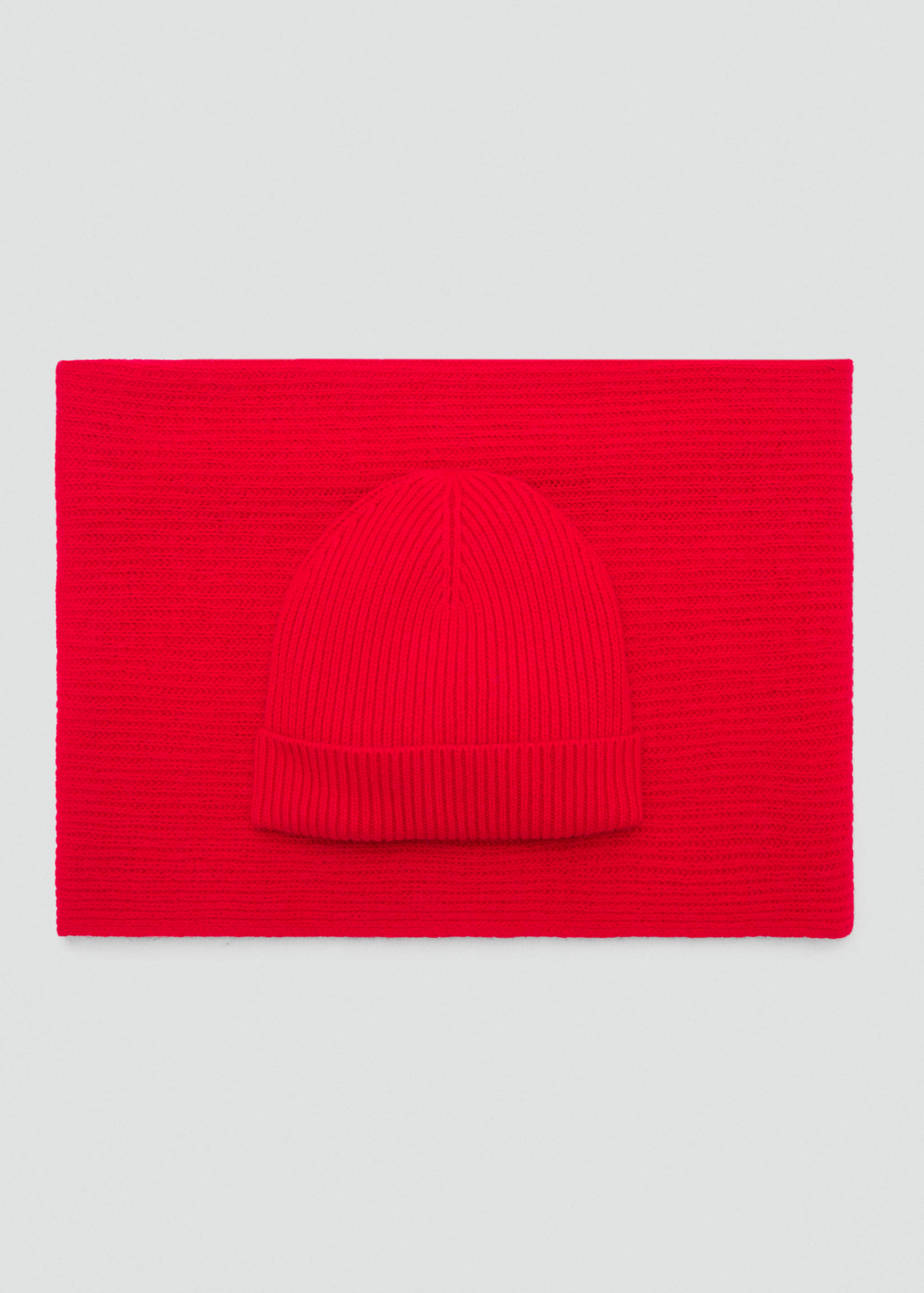 Wool cashmere scarf - Details of the article 1