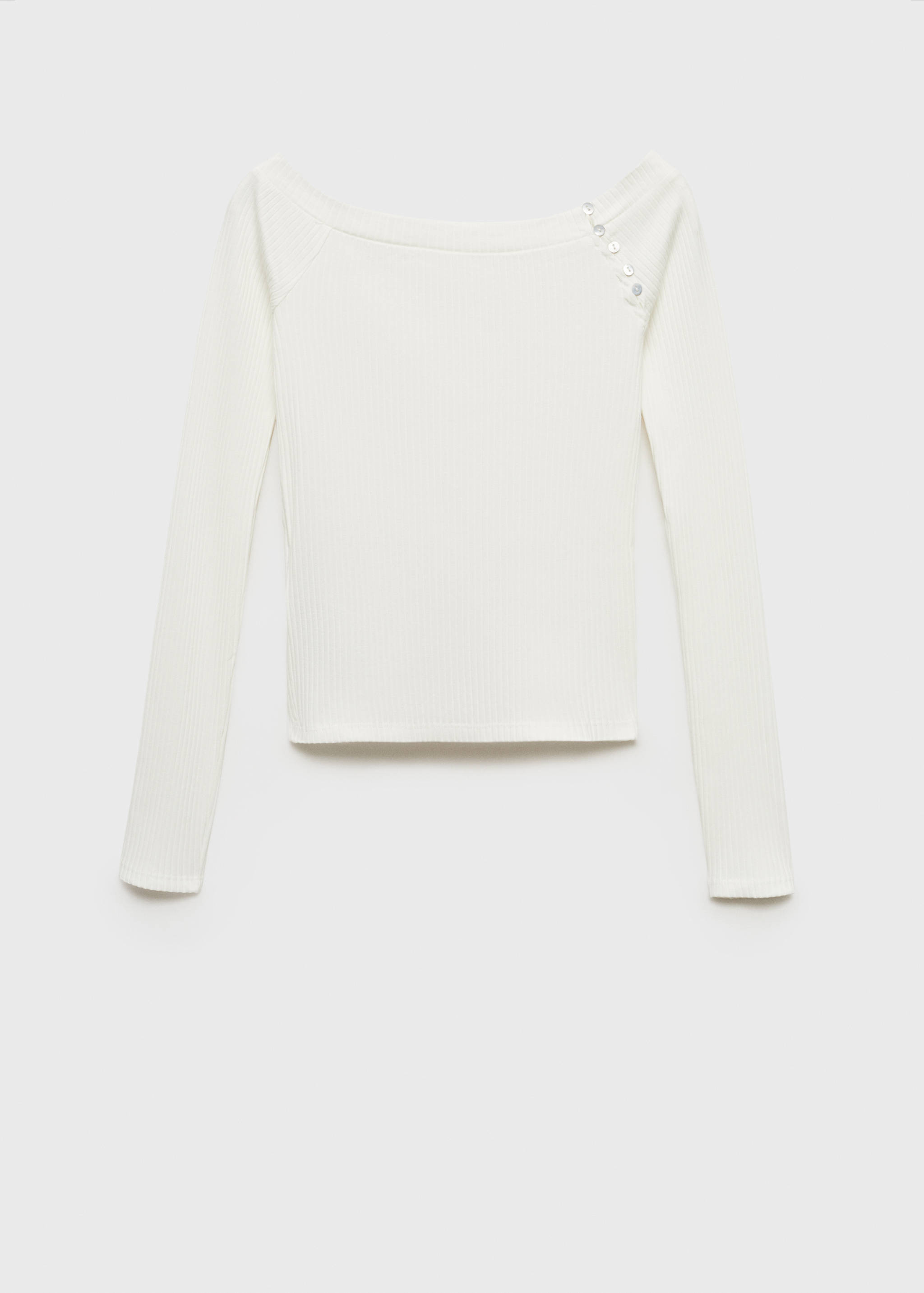 Off shoulders T-shirt - Article without model