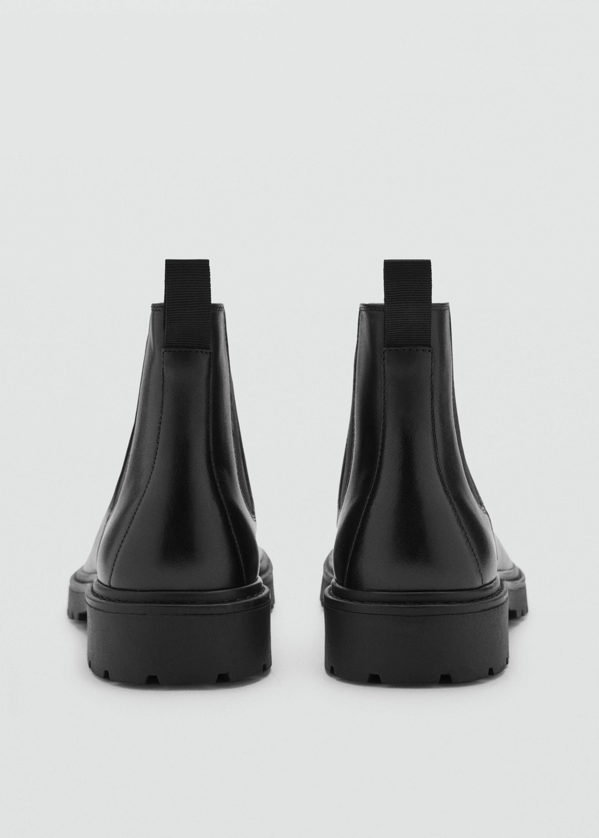 Chelsea leather ankle boots with track sole - Details of the article 1